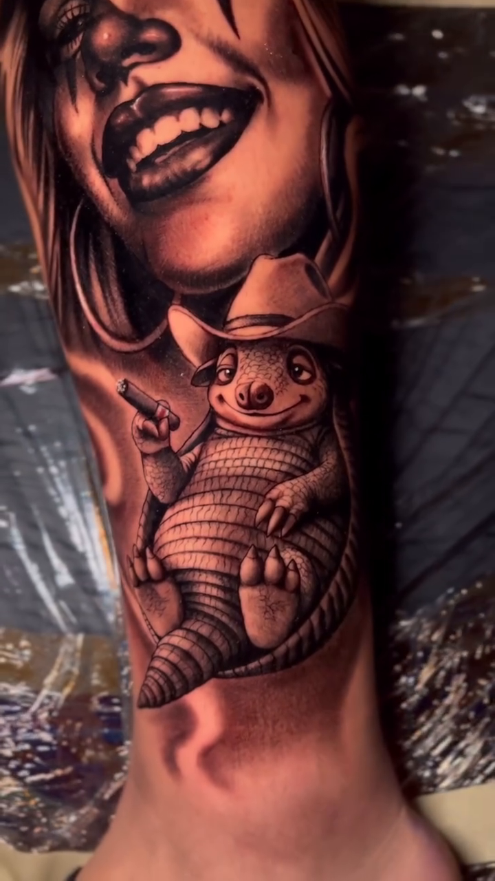 Tattoo by @chrisraymyerstats — realism, black_and_grey