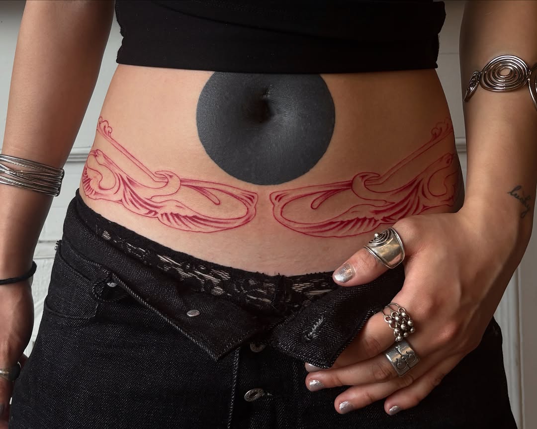Tattoo by @erinhasagun β blackwork, ornamental