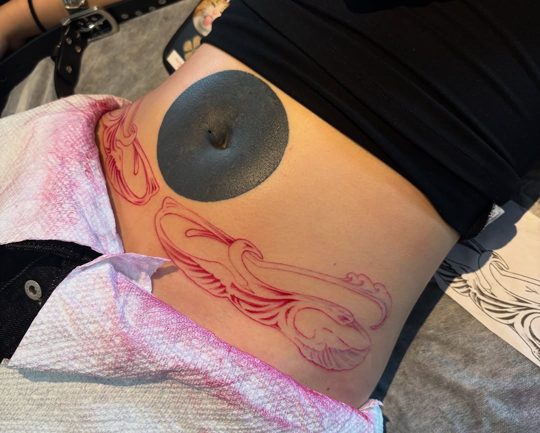 Tattoo by @erinhasagun β blackwork, ornamental