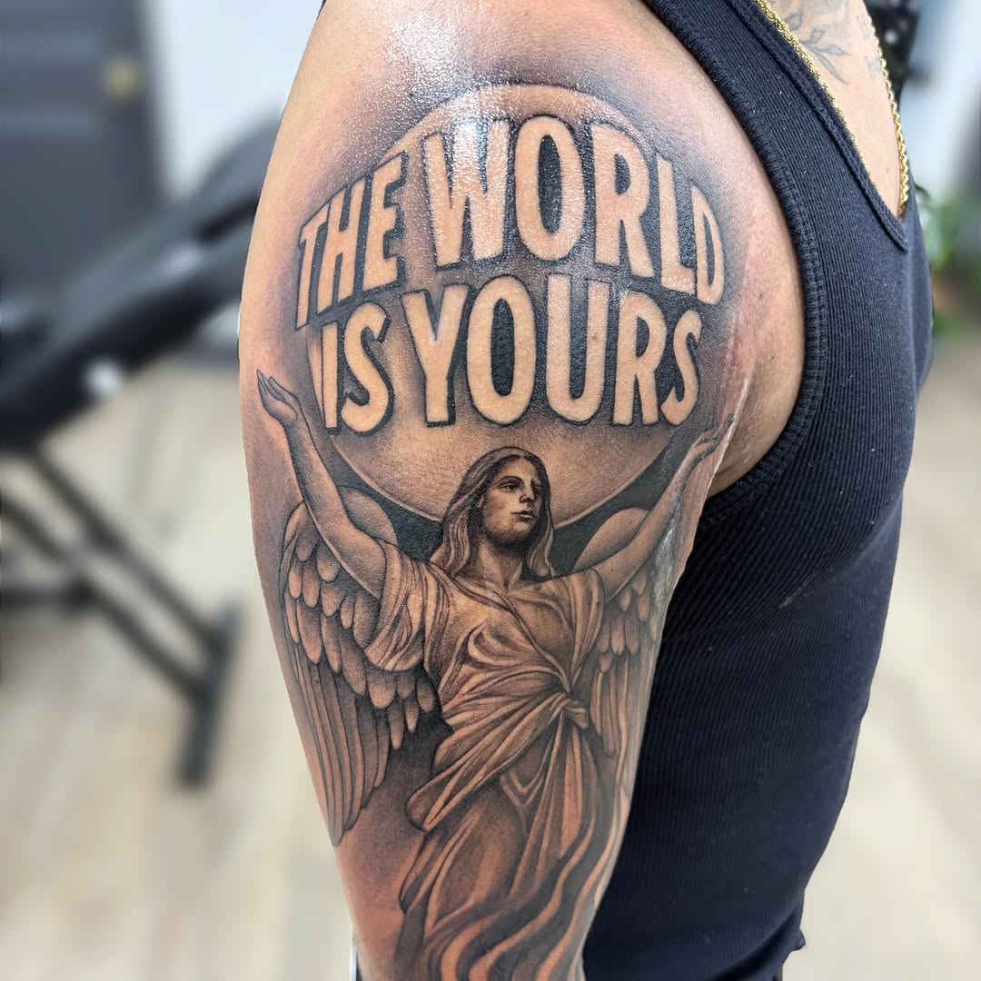 Tattoo by @tattoosbyalexander โ black_and_grey