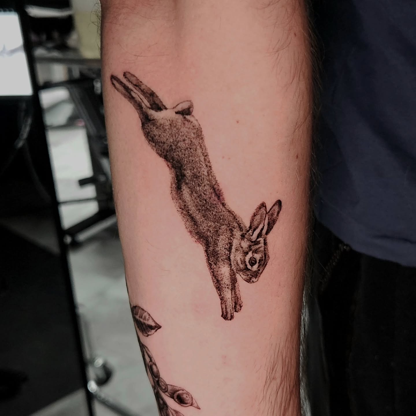 Tattoo by @walt_tattoo_mke — dotwork