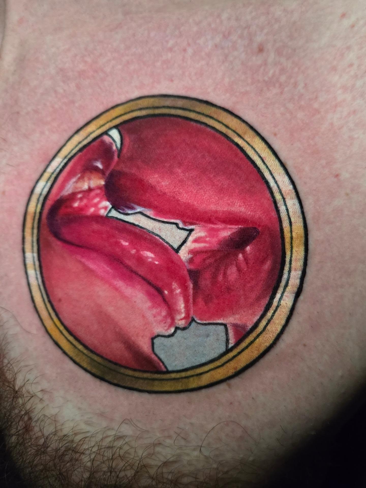 Tattoo by @rowdyroosterink โ realism