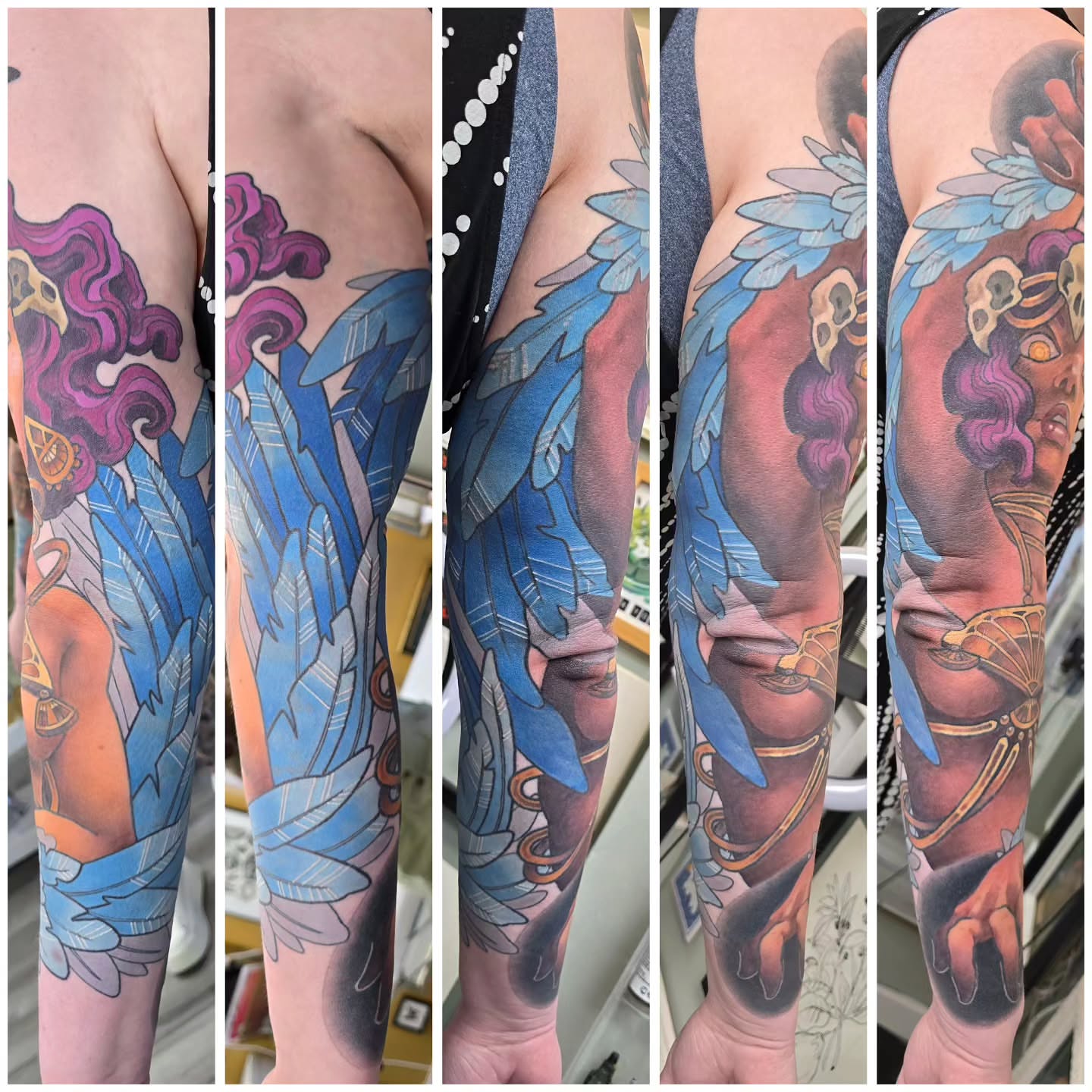 Tattoo by @catsclawtattoo — new_school, realism