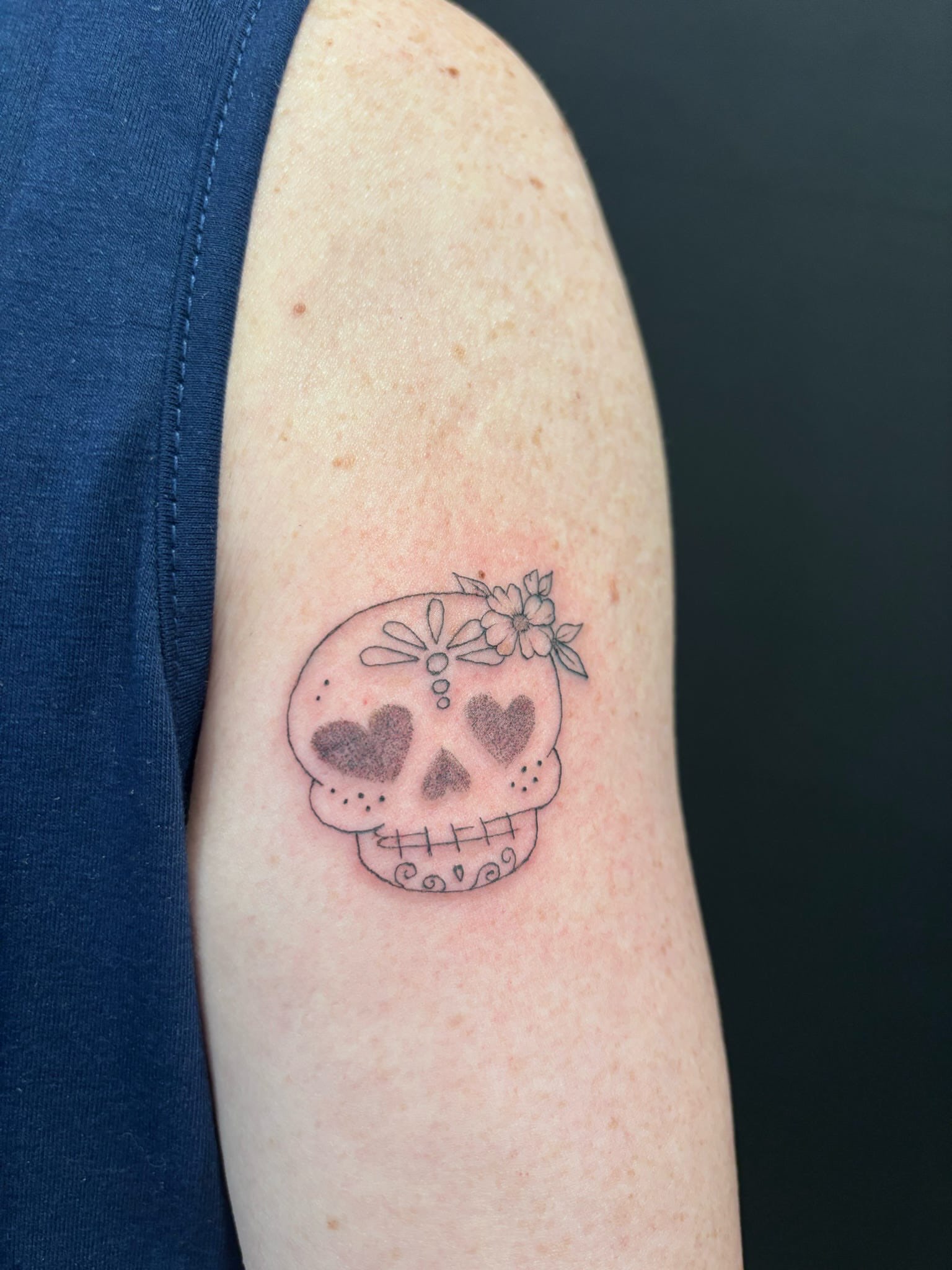 Tattoo by @malissa.tattoos — dotwork