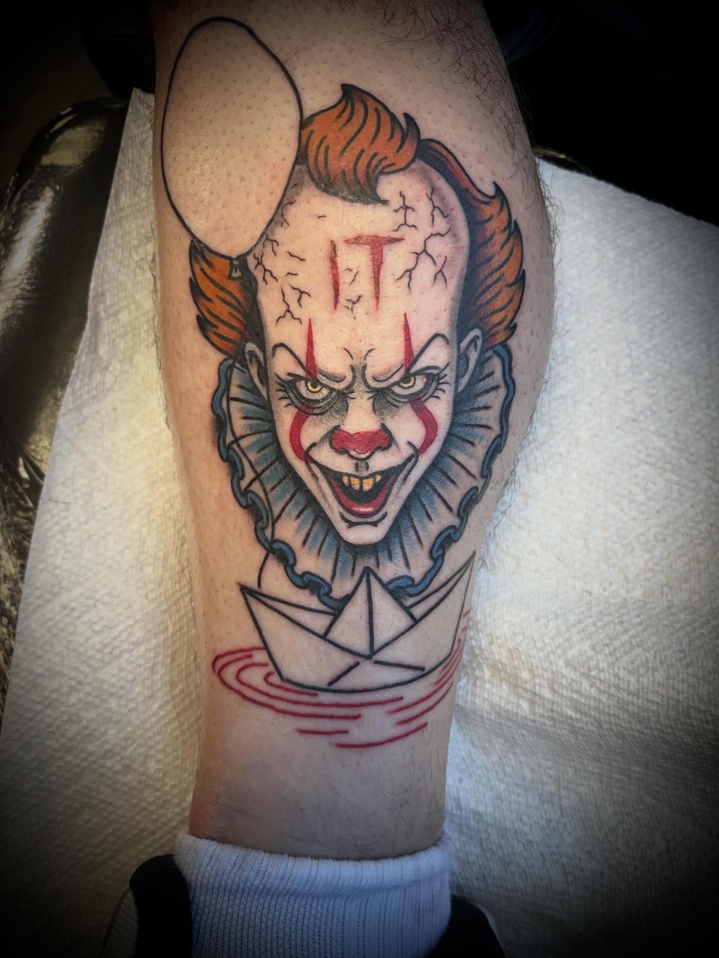 Tattoo by @reds_main_street_tattoo — american_traditional, dark_realism