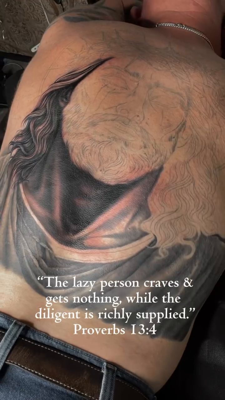 Tattoo by @michaelgetzcreations — black_and_grey, realism