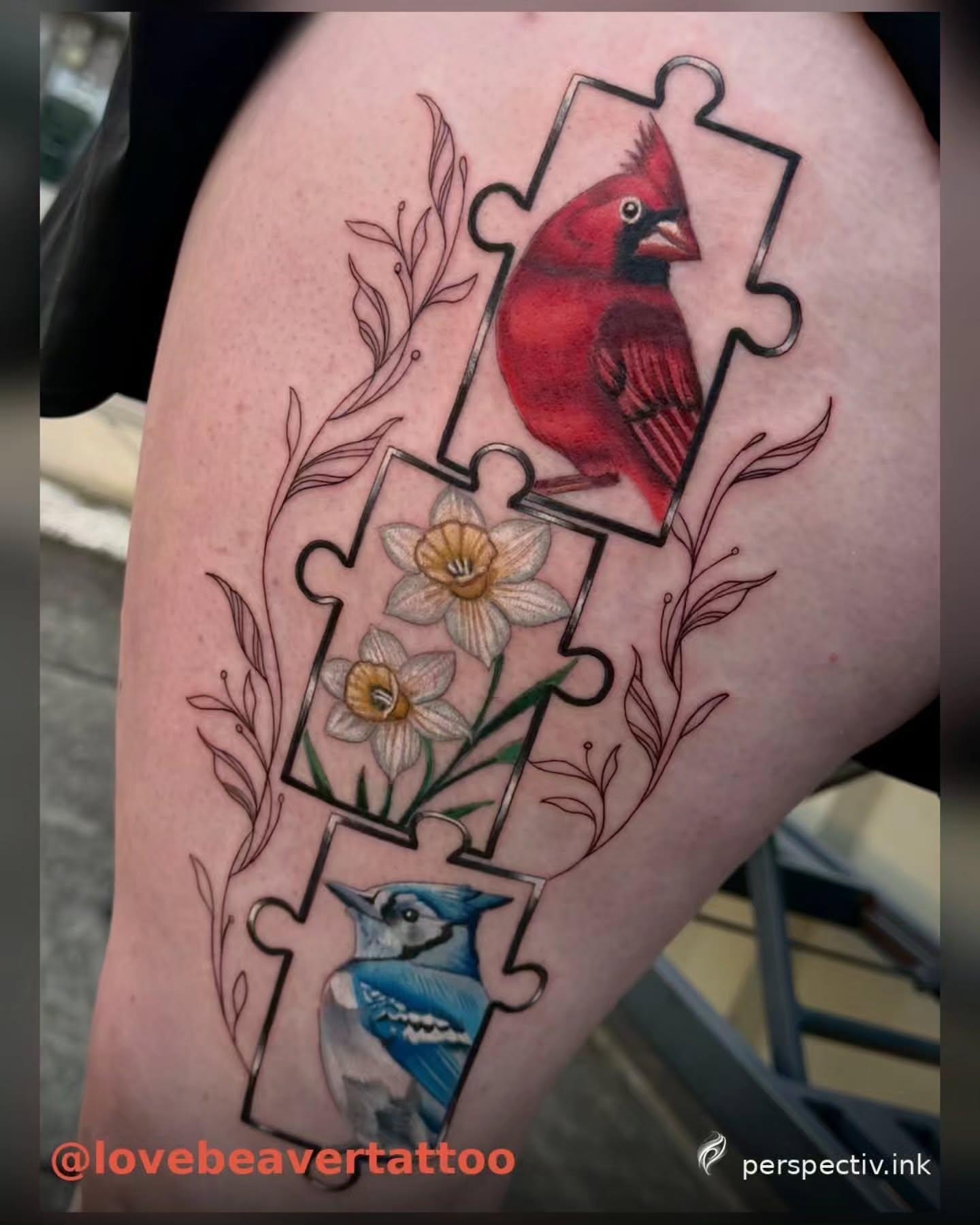 Tattoo by @perspectivink — realism