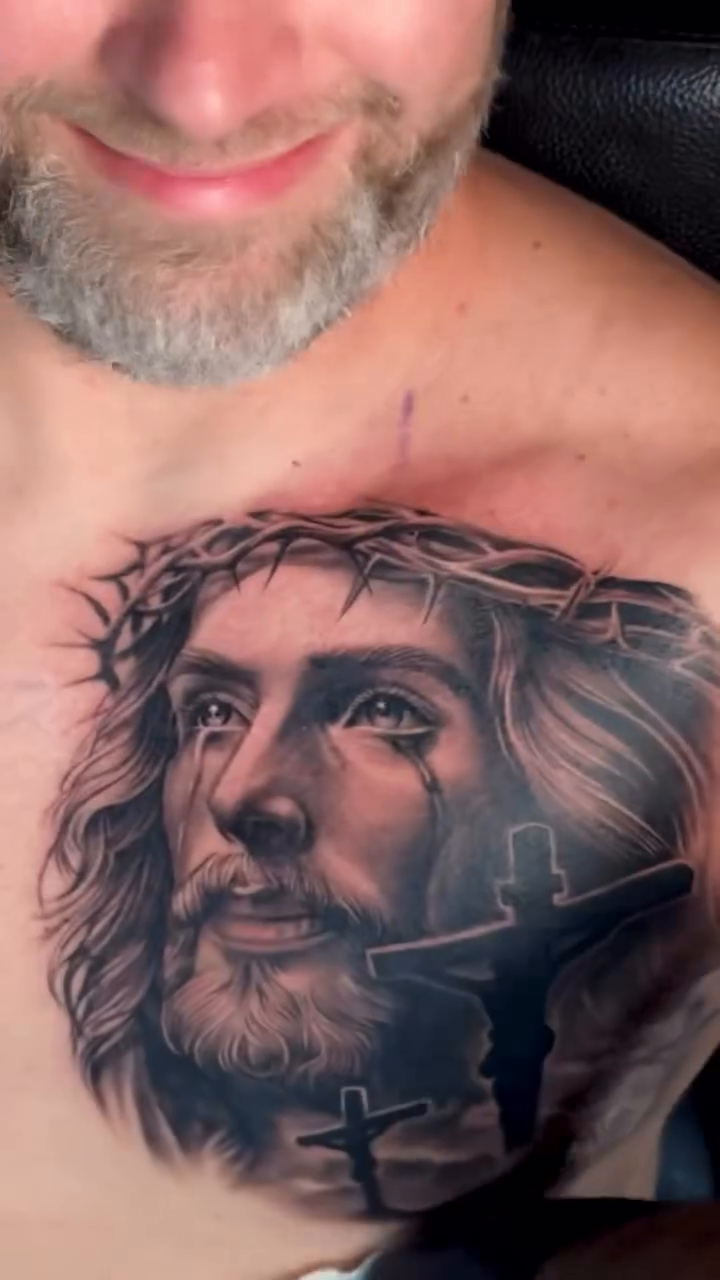 Tattoo work at Fort Wayne Tattoo Convention 2026