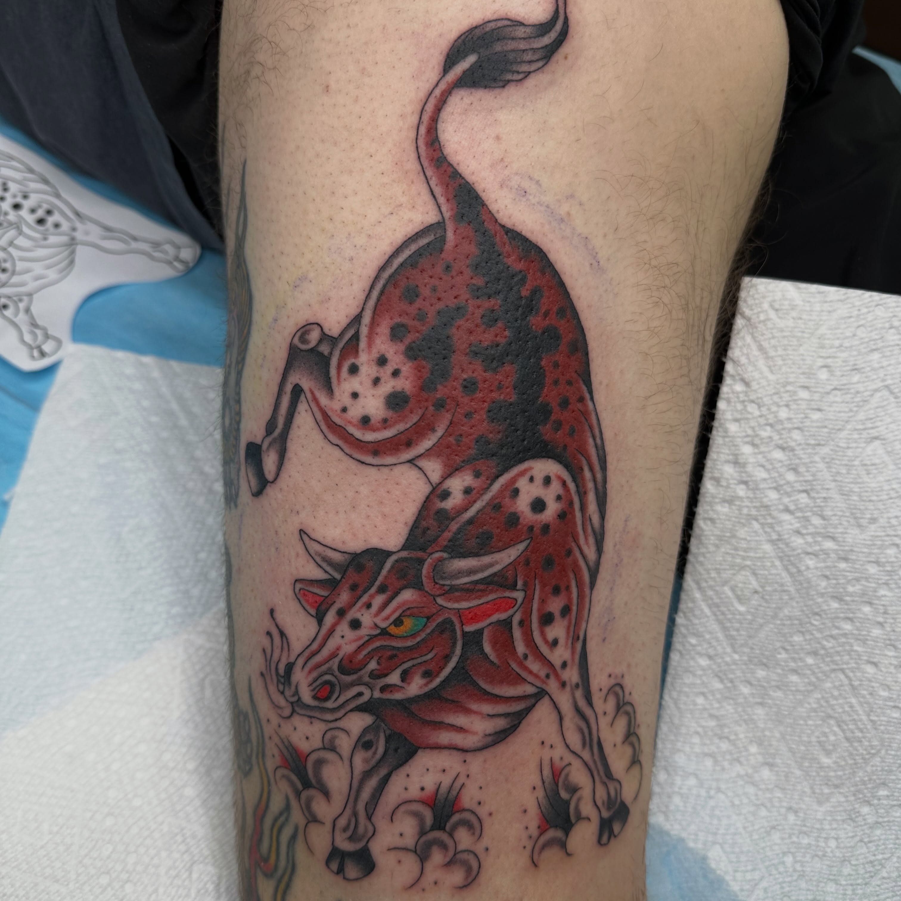 Tattoo by @austinmurfitttattoos — dotwork