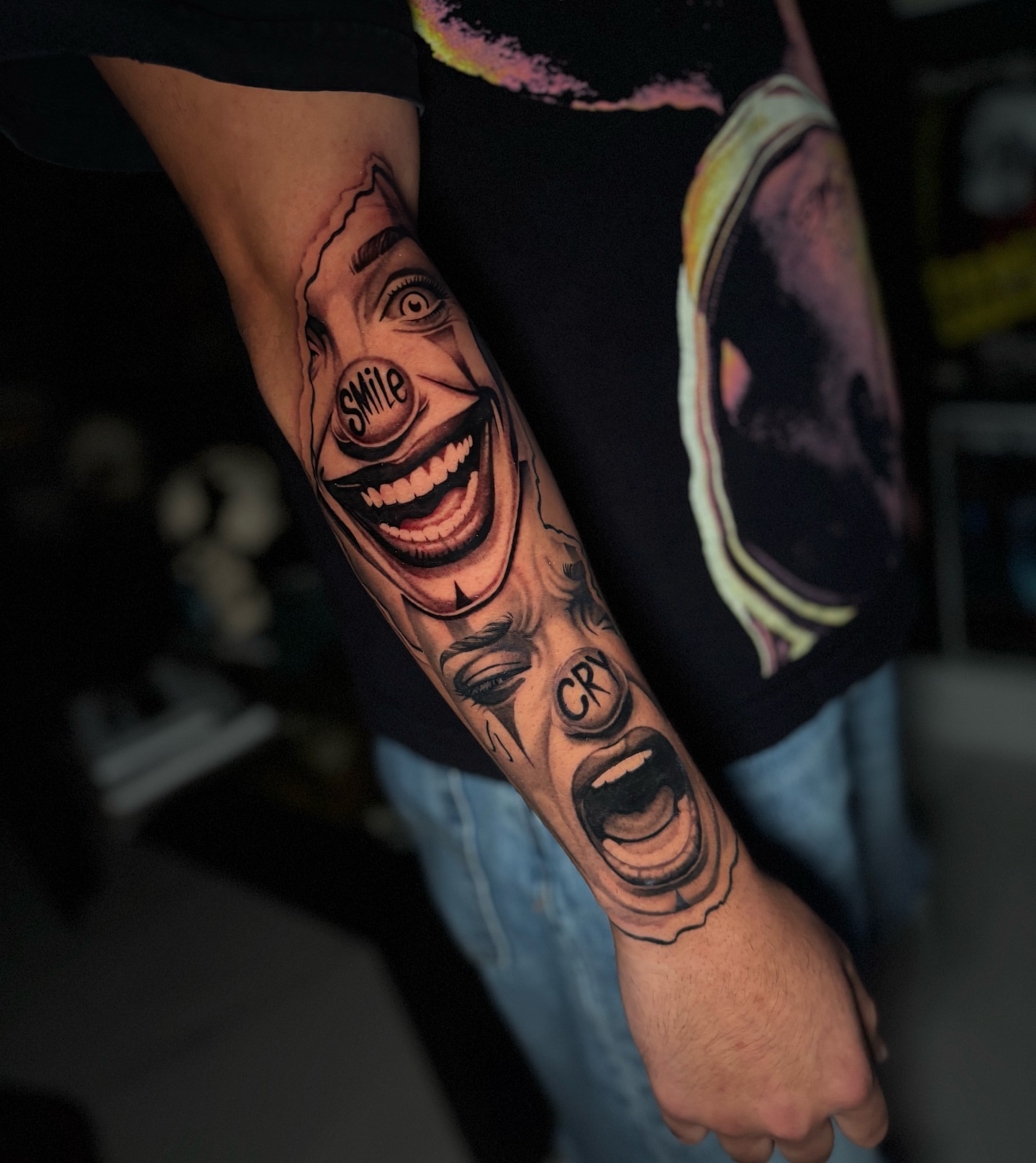Tattoo by @crooksink — realism, dark_realism