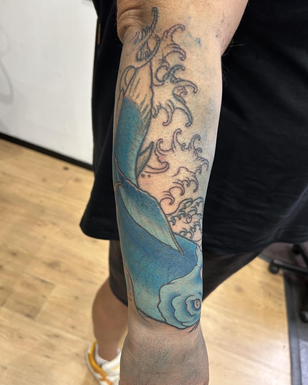 Tattoo by @darren_room5_spencer — new_school
