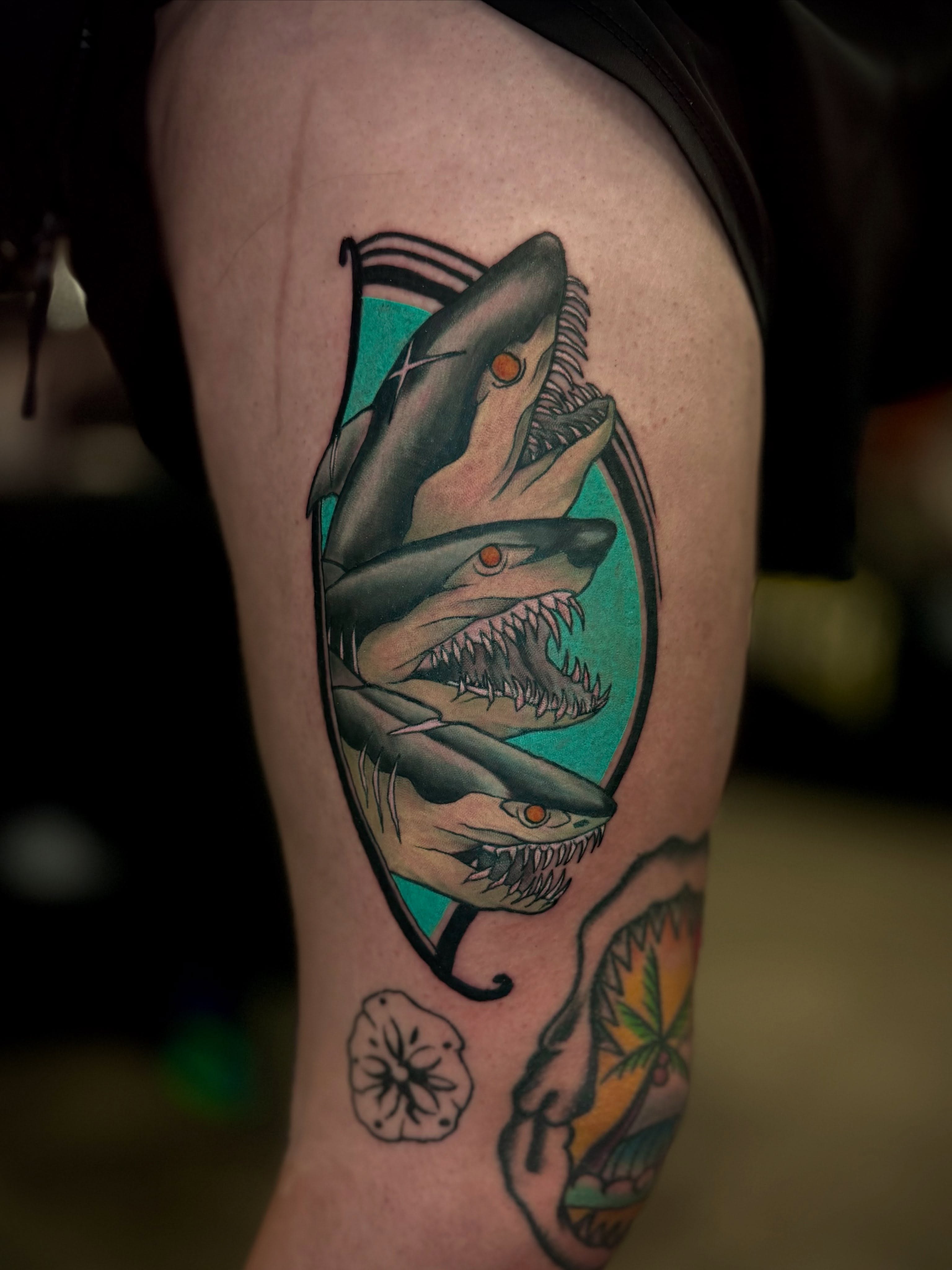 Tattoo by @laundrymattats — american_traditional