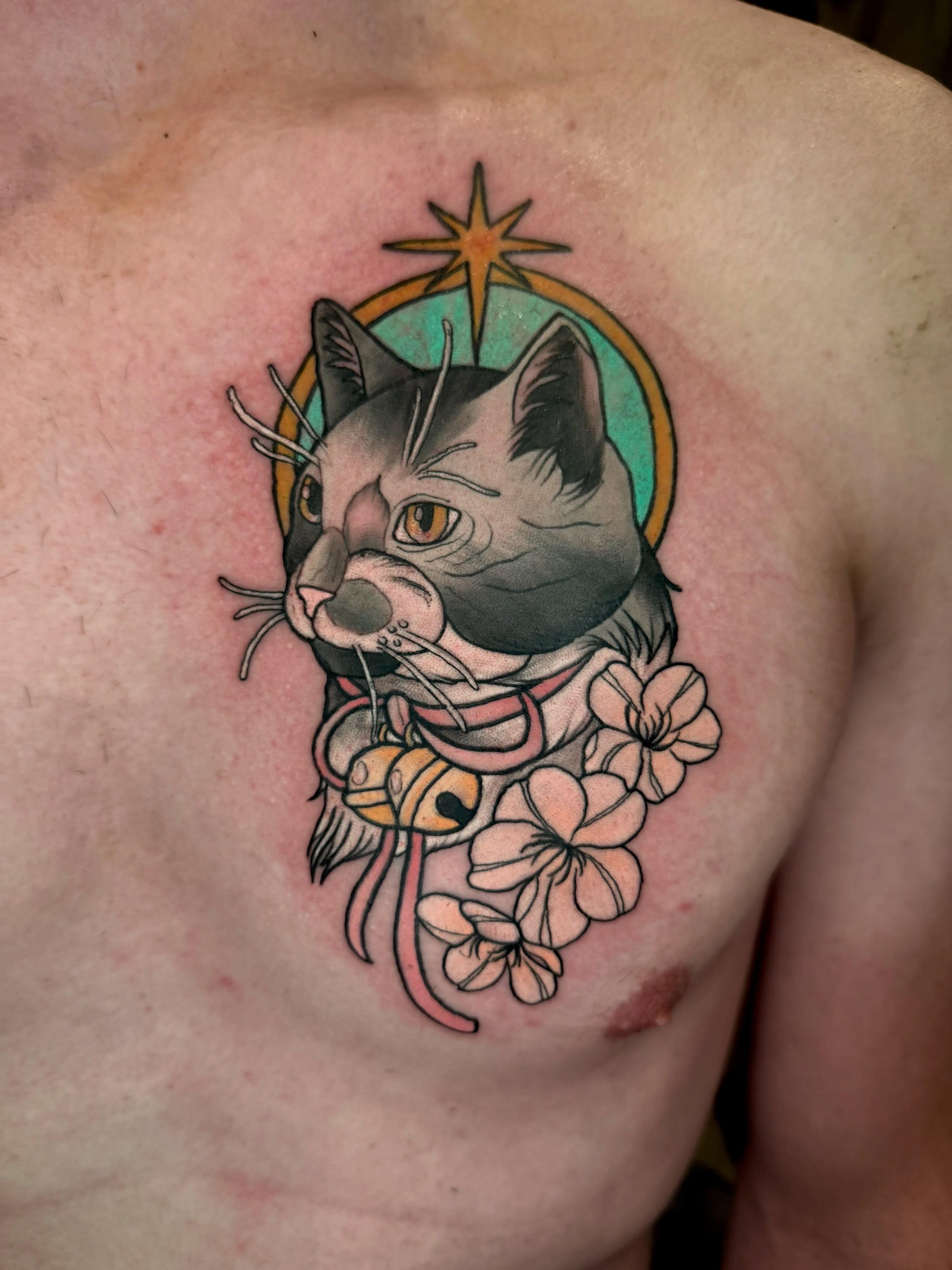 Tattoo by @laundrymattats — american_traditional, realism