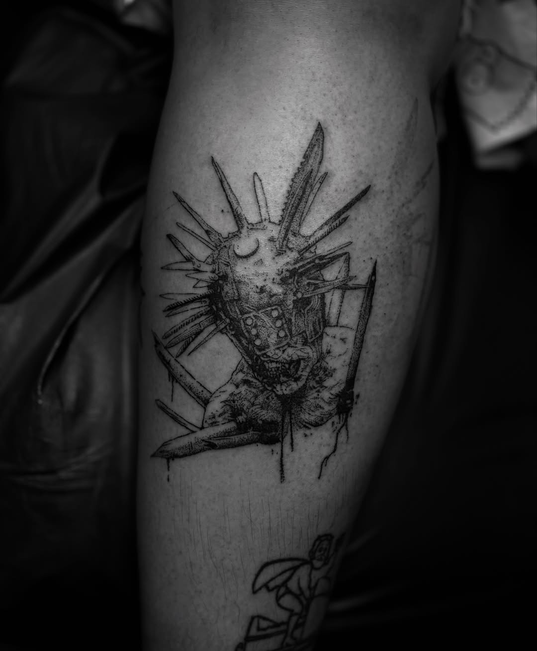 Tattoo by @cierahightattoos β black_and_grey, dotwork