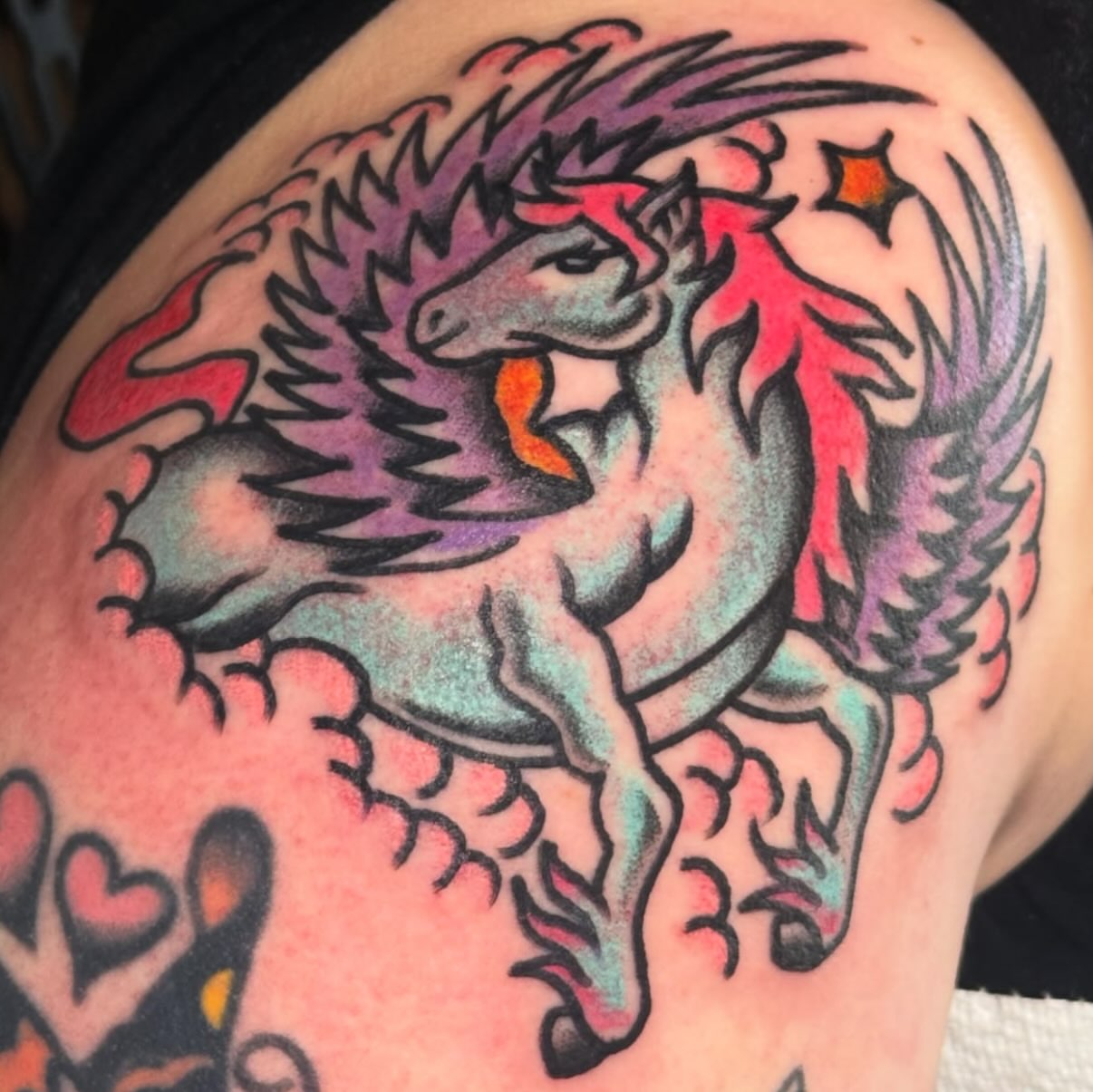 Tattoo by @lindsayloutat2 — american_traditional