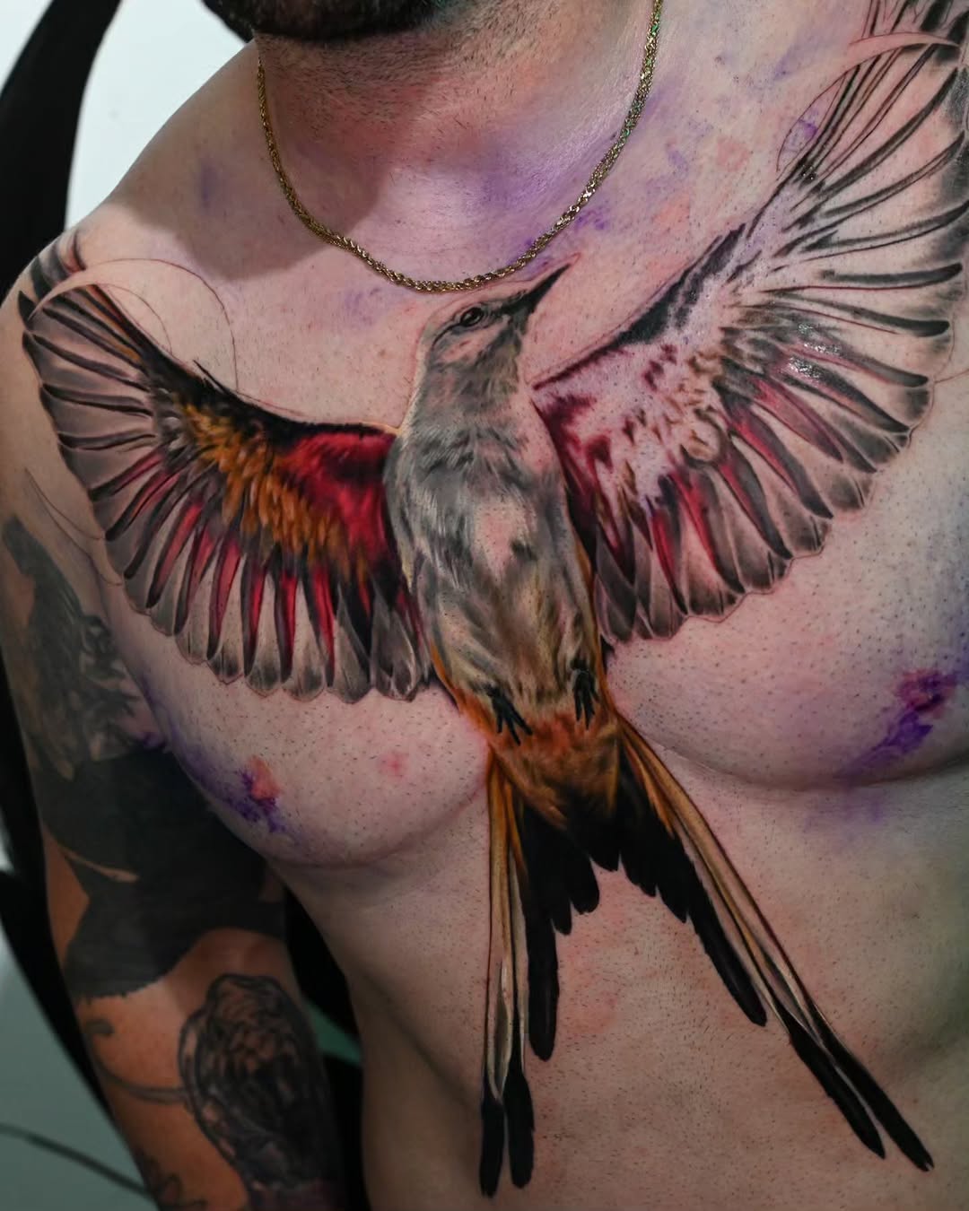 Tattoo work at Middle Tennessee Tattoo Expo 2026