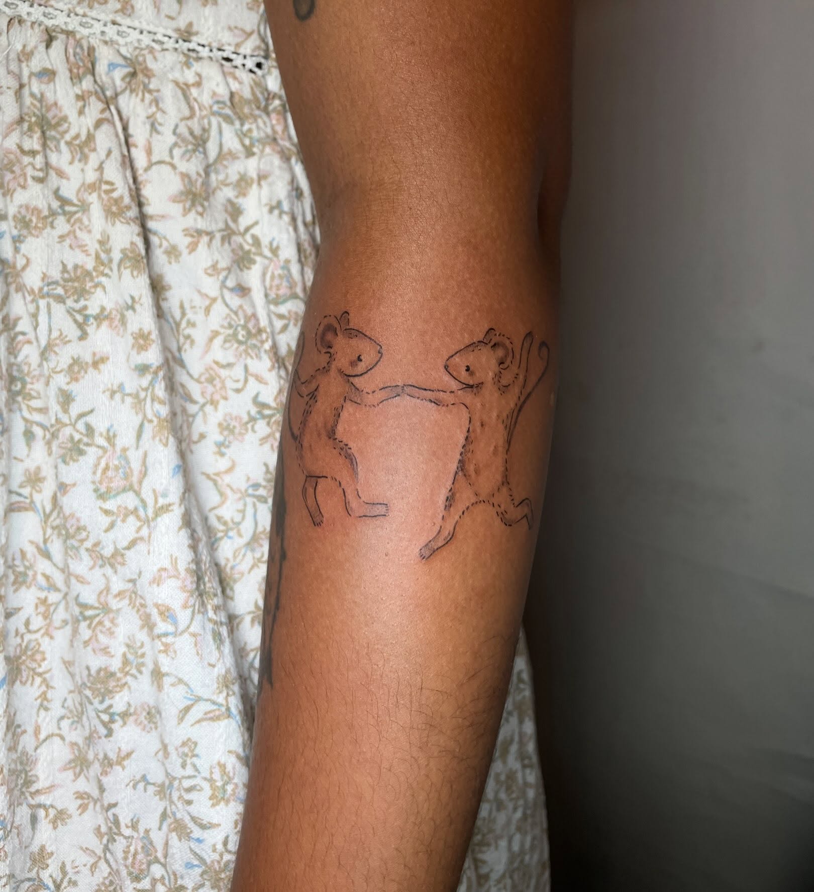 Tattoo by @pajama.hat_tats — minimalist