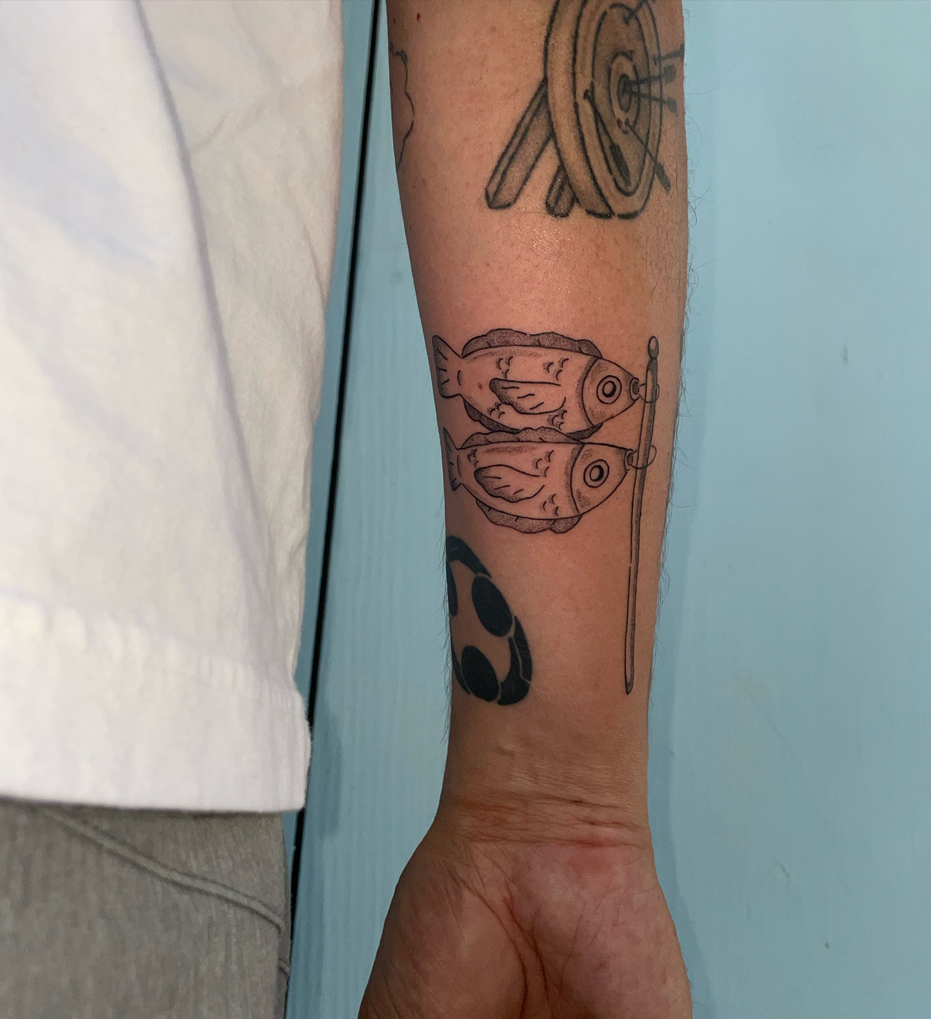 Tattoo by @pajama.hat_tats — black_and_grey