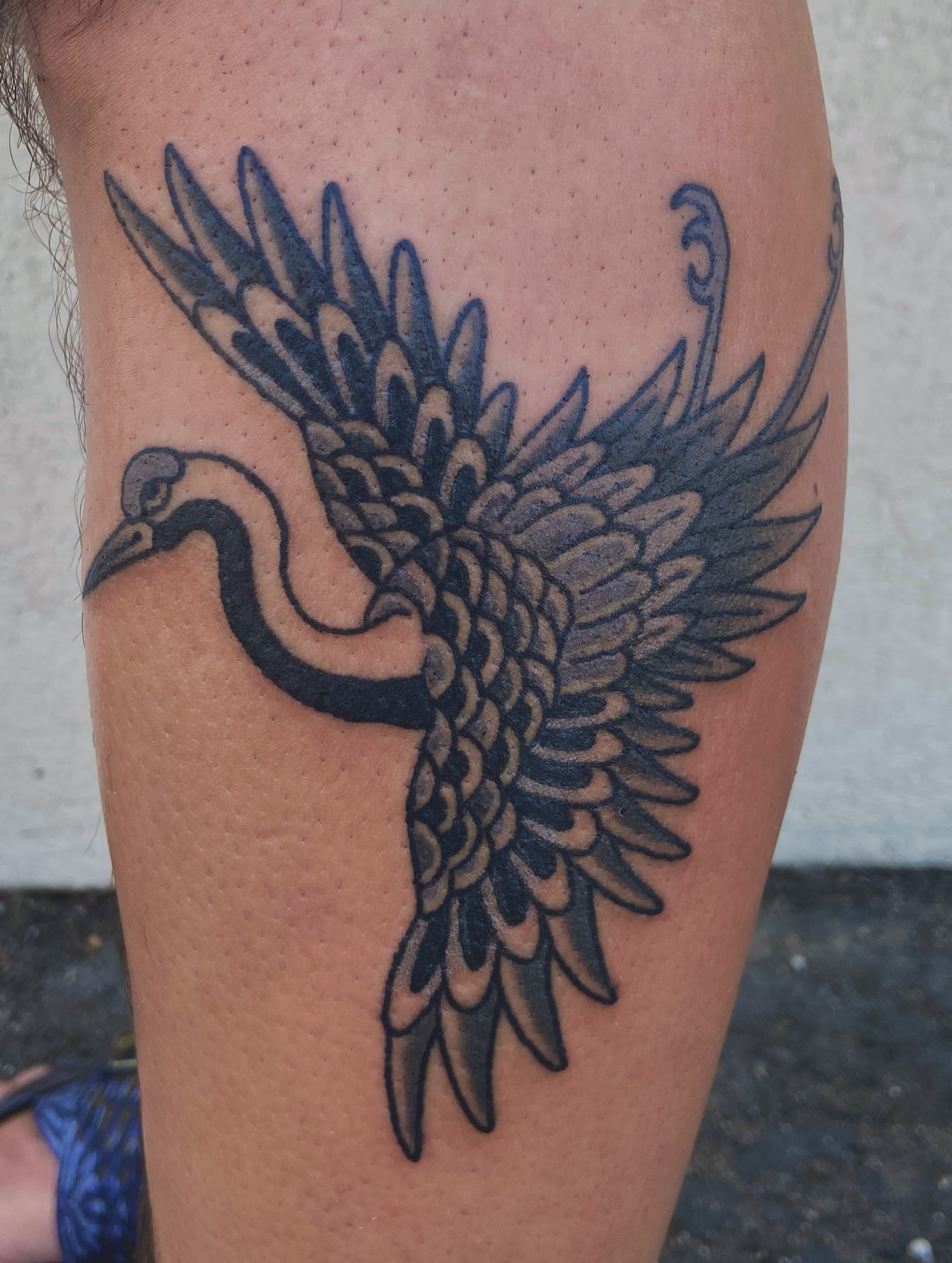 Tattoo by @vinnietatts — black_and_grey