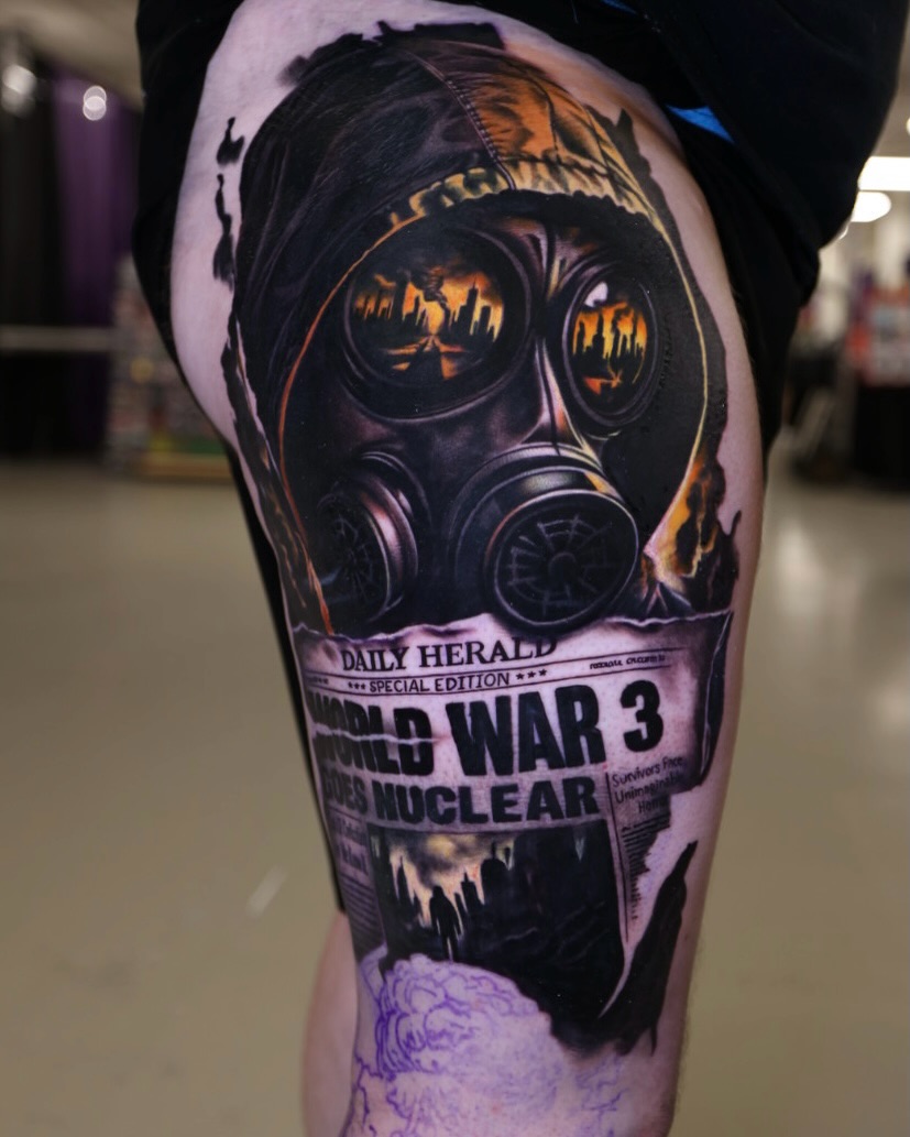 Tattoo by @tattootherapyrx — realism, dark_realism
