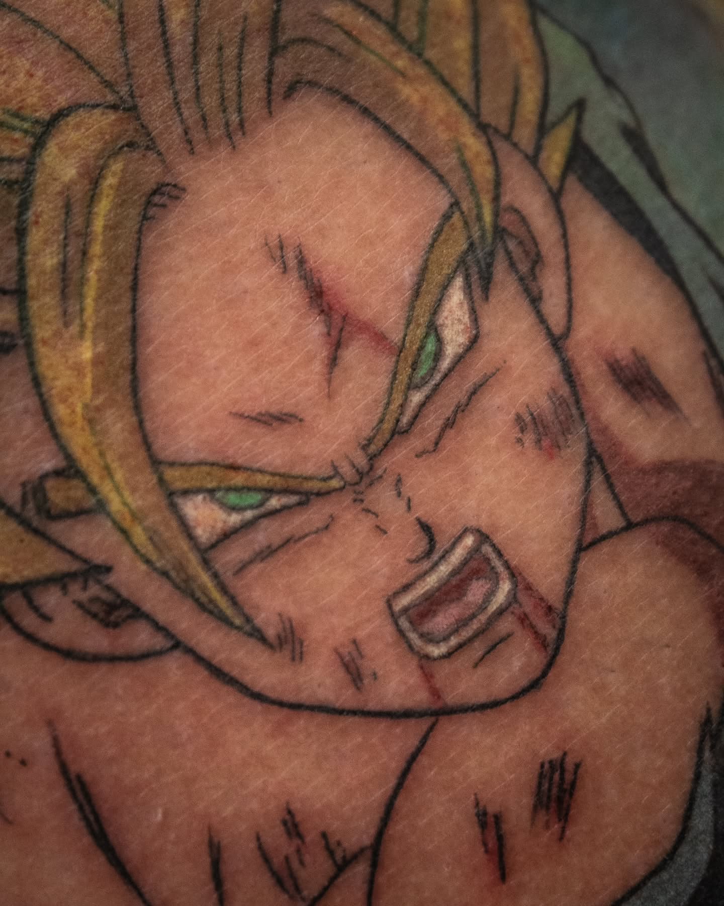 Tattoo by @glitchnstein β anime