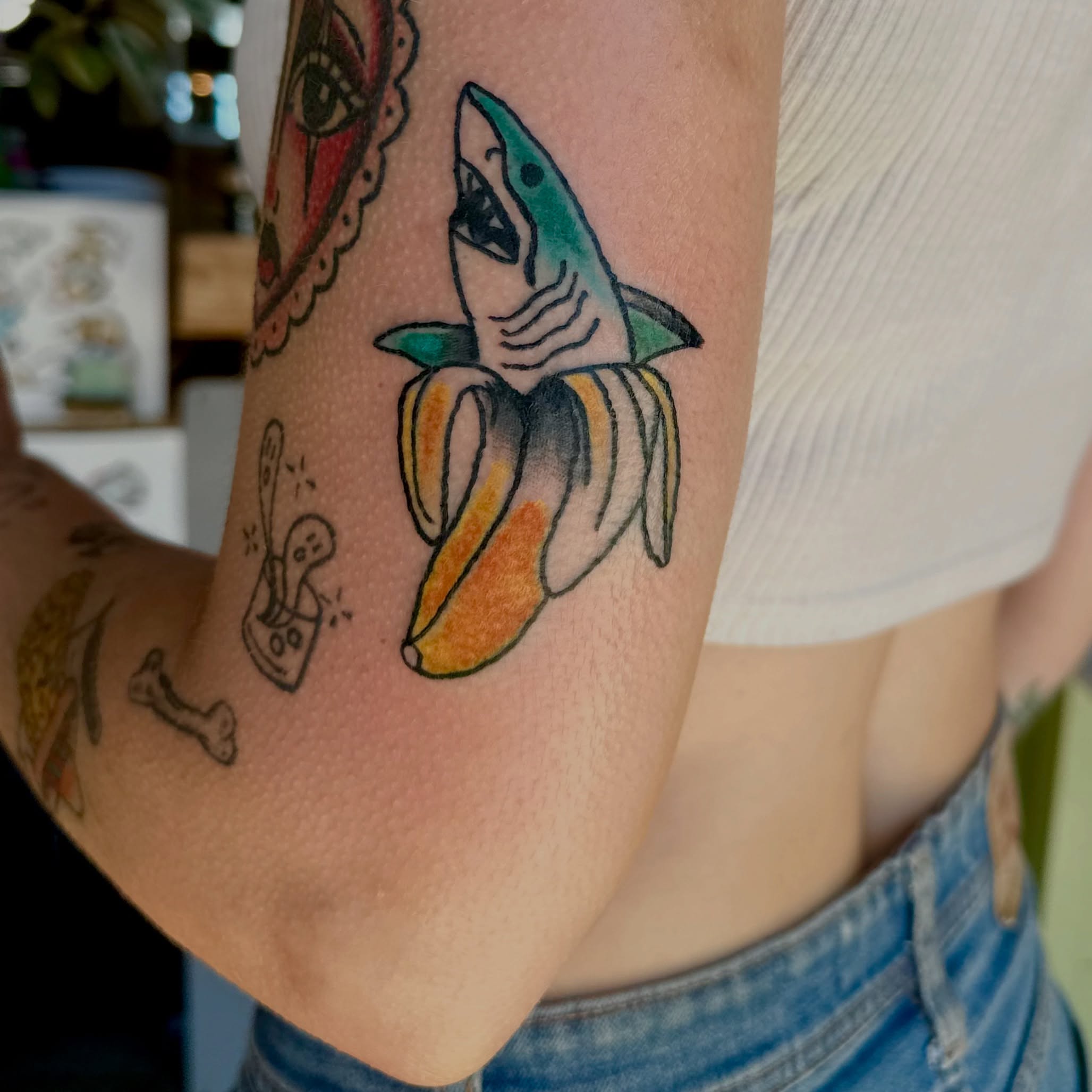 Tattoo by @whosmadelineseeley — american_traditional