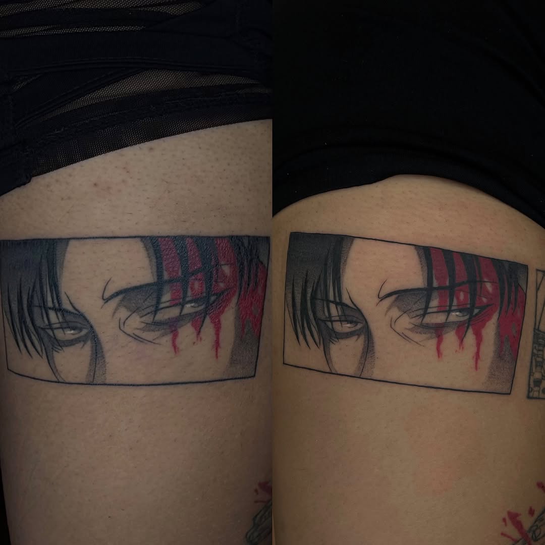 Tattoo by @officialdrayaartink — anime
