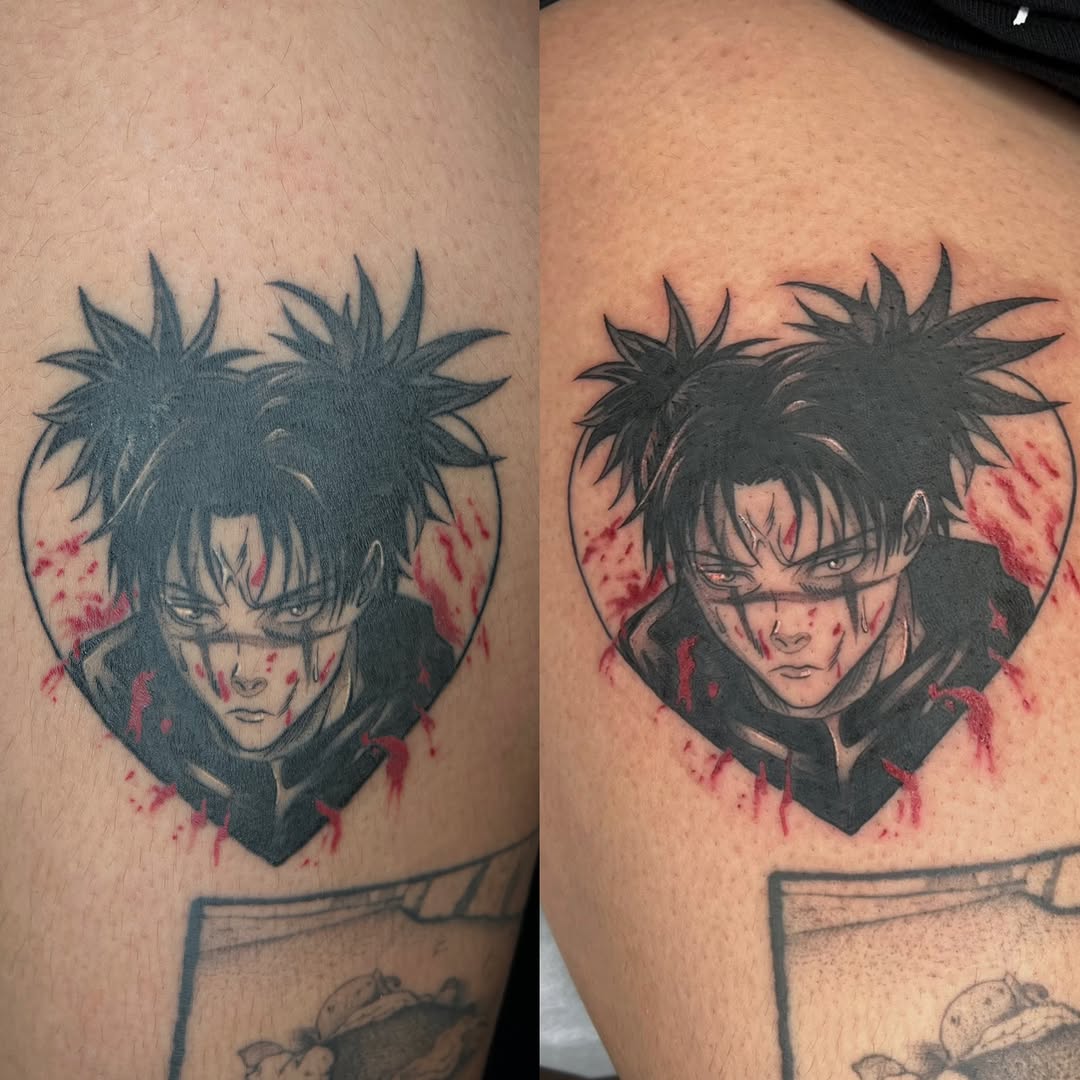 Tattoo by @officialdrayaartink — anime