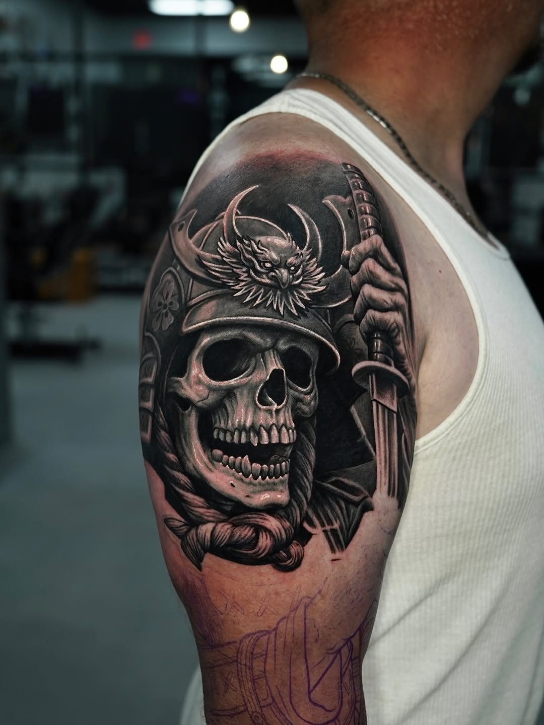 Tattoo work at Inkin' the Coast Tattoo Festival 2026