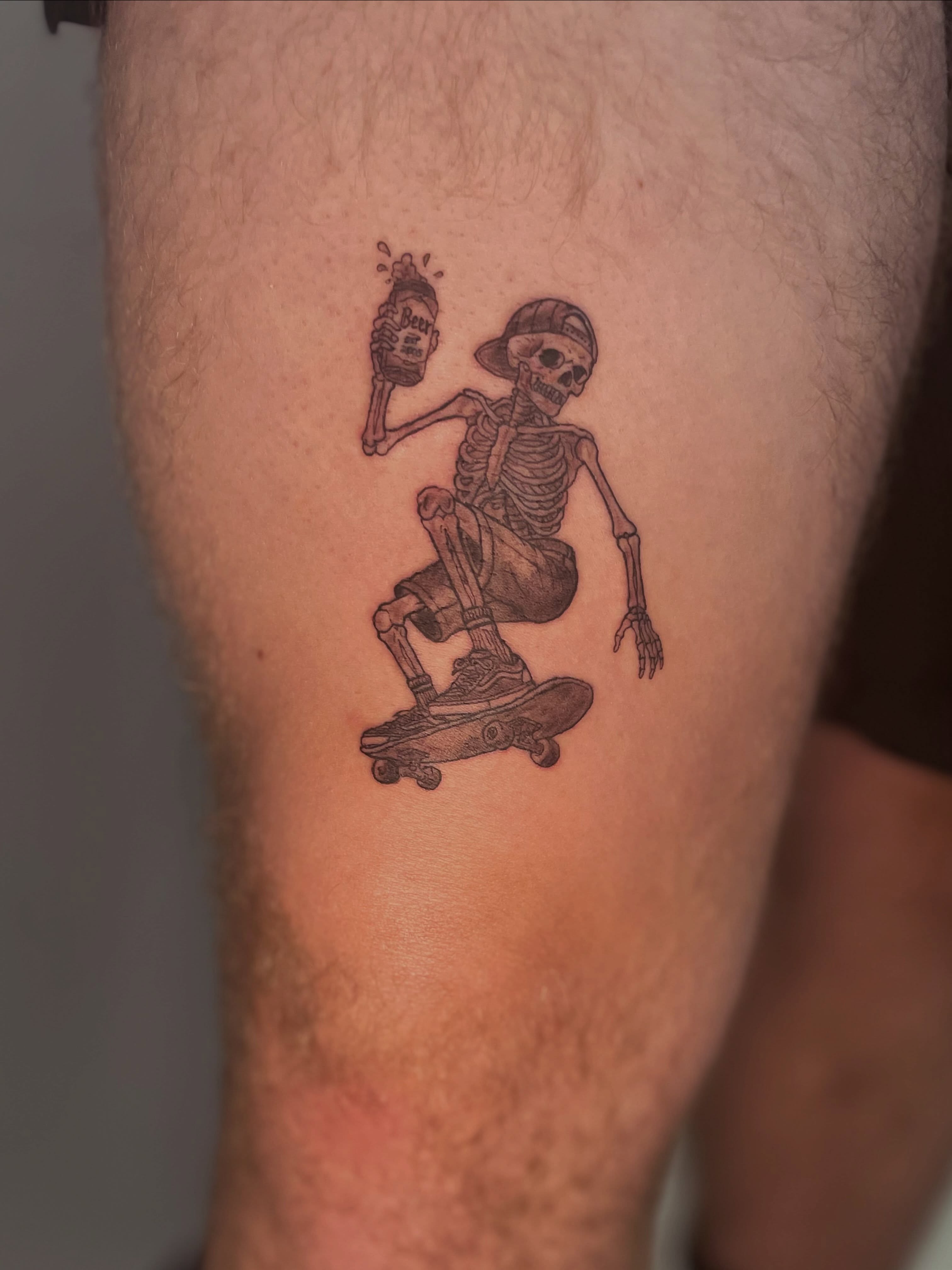 Tattoo by @ariesinkedme — black_and_grey