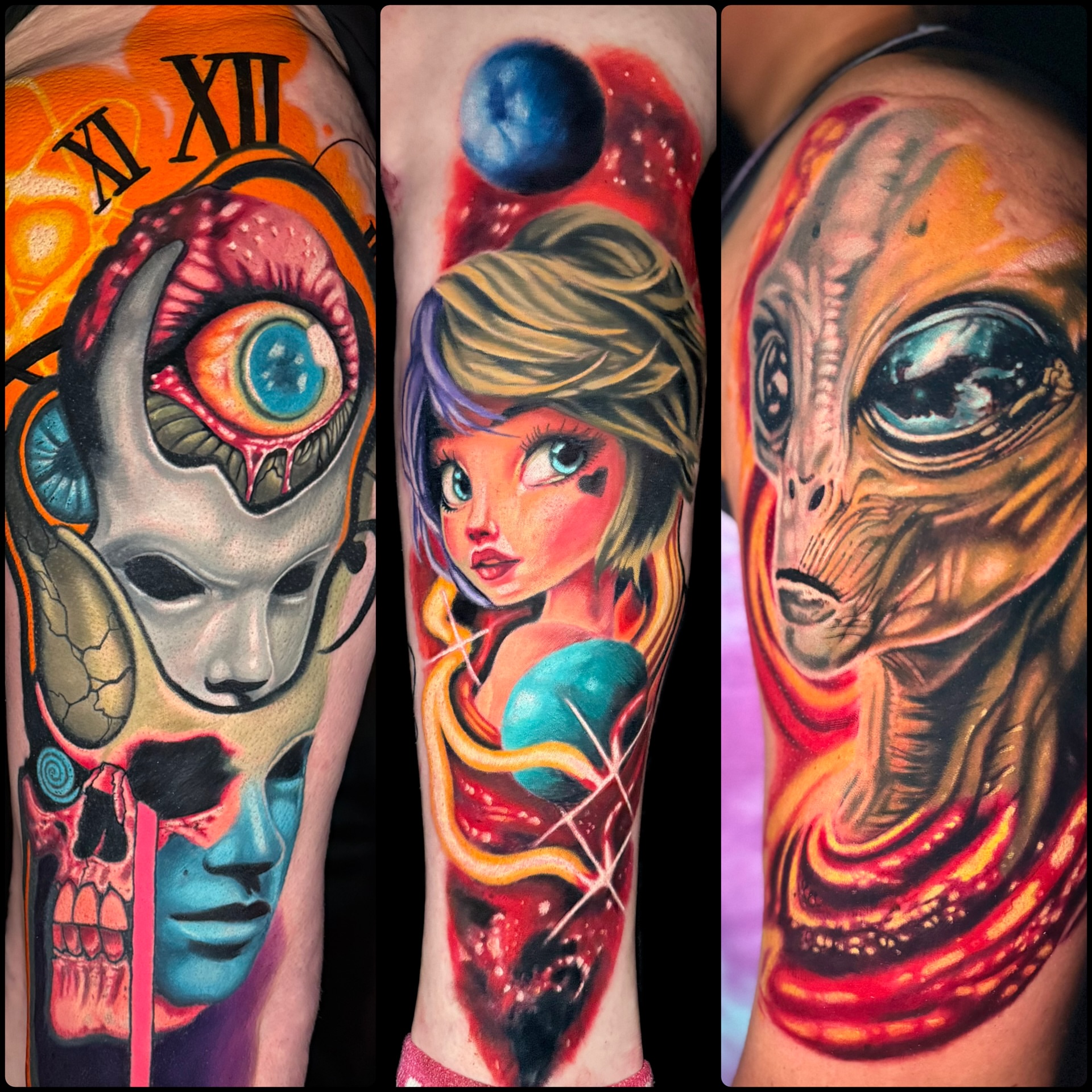 Tattoo by @macbarretttattoos — realism, surrealism