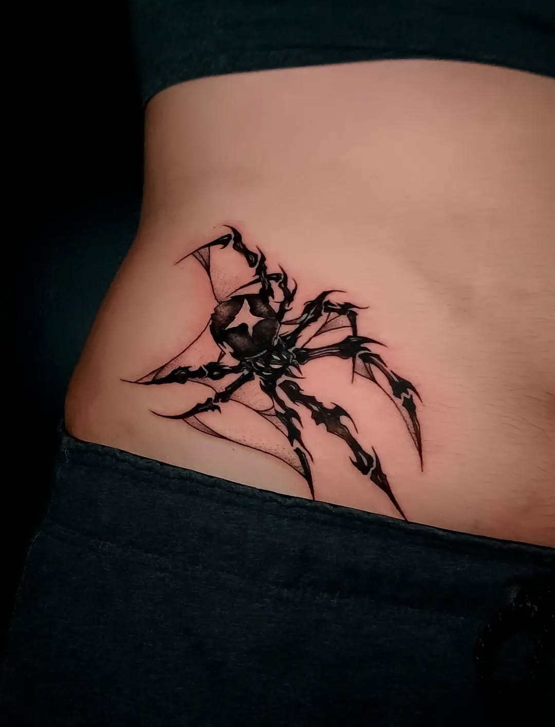 Tattoo by @johnnyloudertattoo — black_and_grey, dark_realism