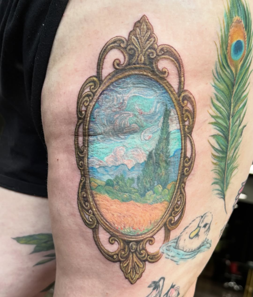 Tattoo by @bloodandglorytattoo — realism, ornamental
