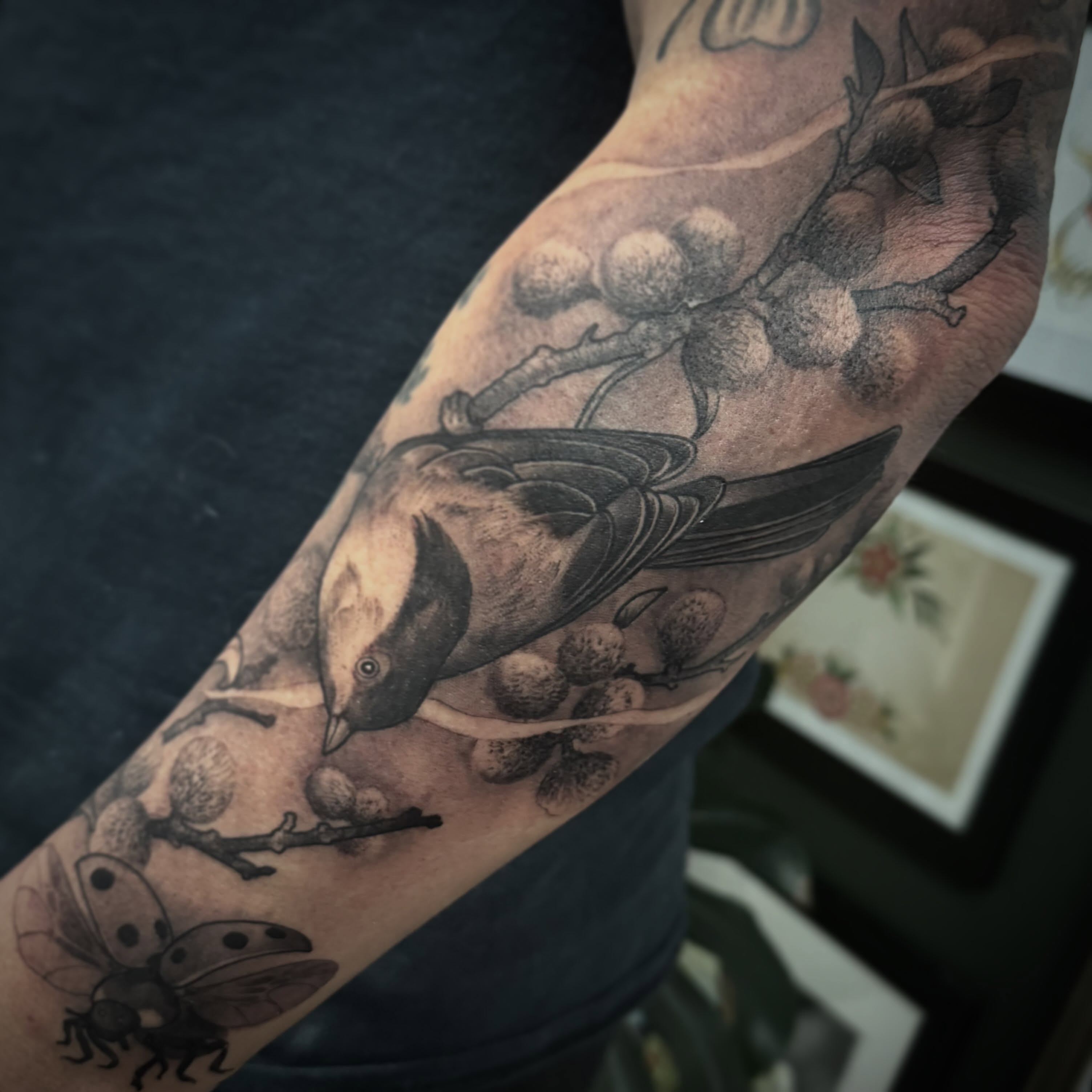 Tattoo by @arielgalangtattoos — black_and_grey, realism