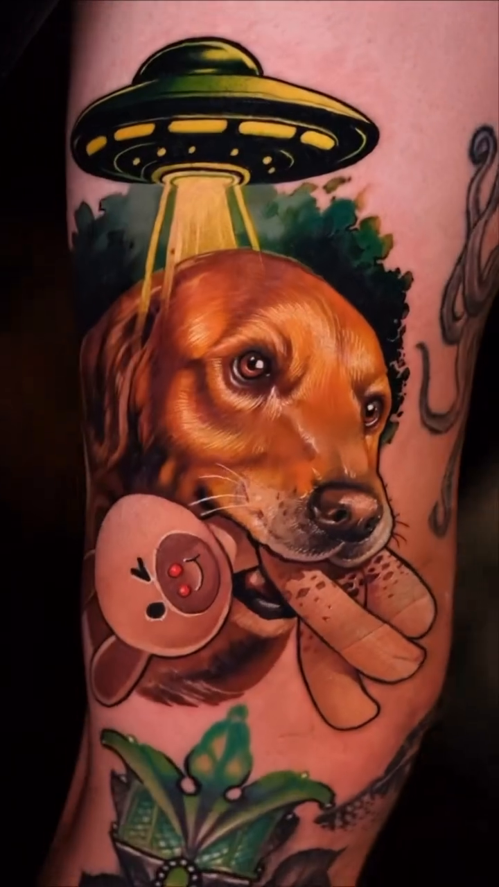 Tattoo by @delai_dzen — realism, neo_traditional