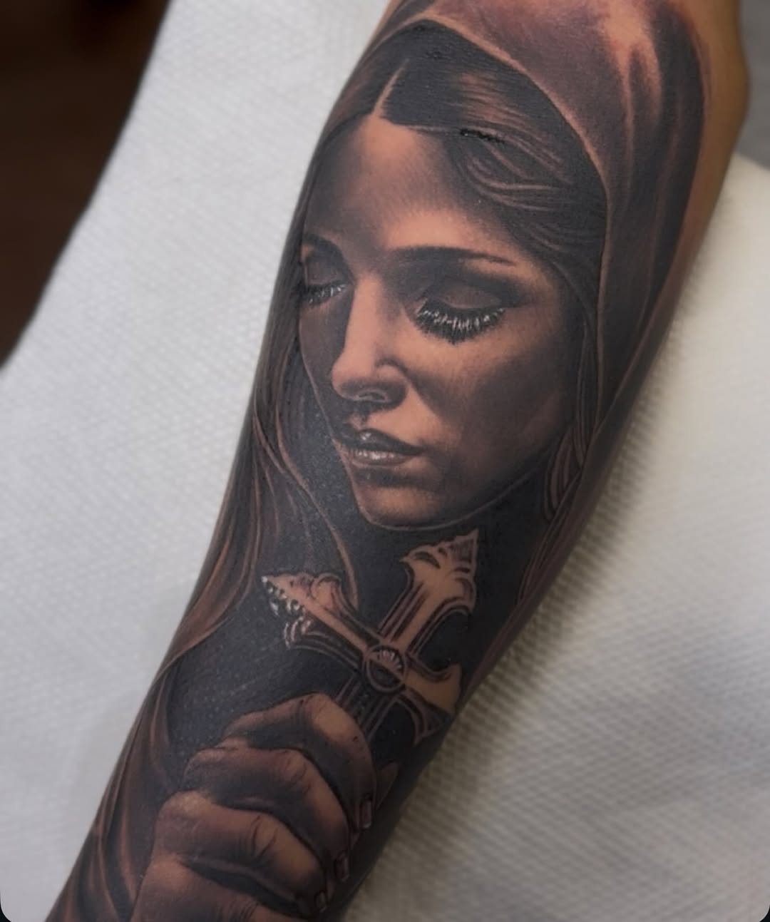 Tattoo by @juliocalderonart — realism, black_and_grey