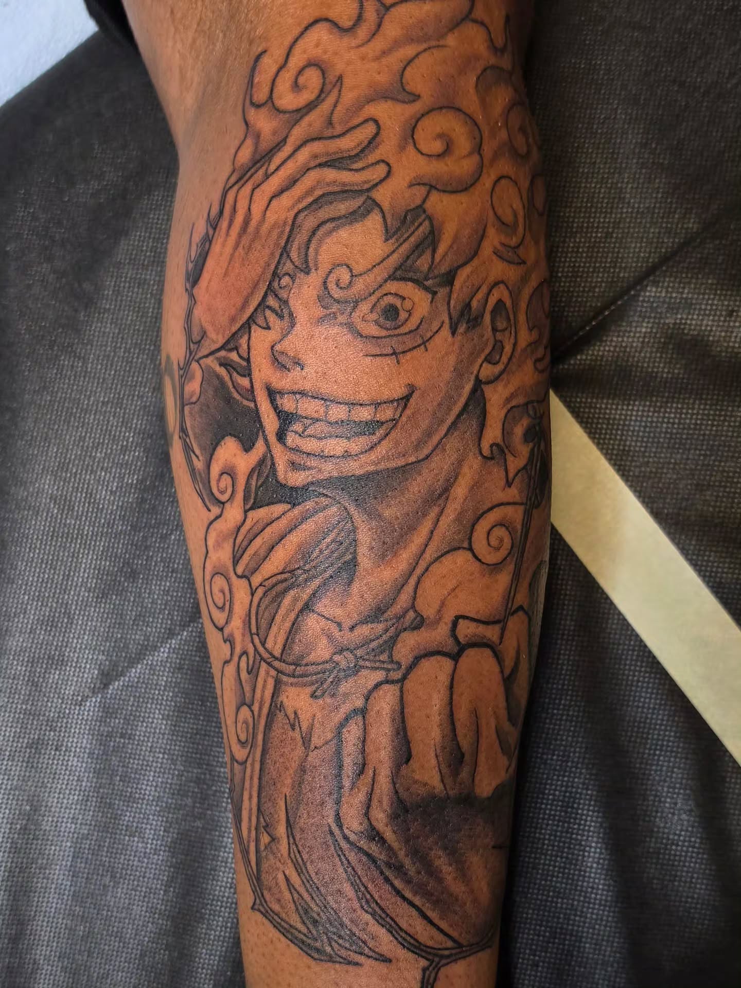 Tattoo by @workofant — anime
