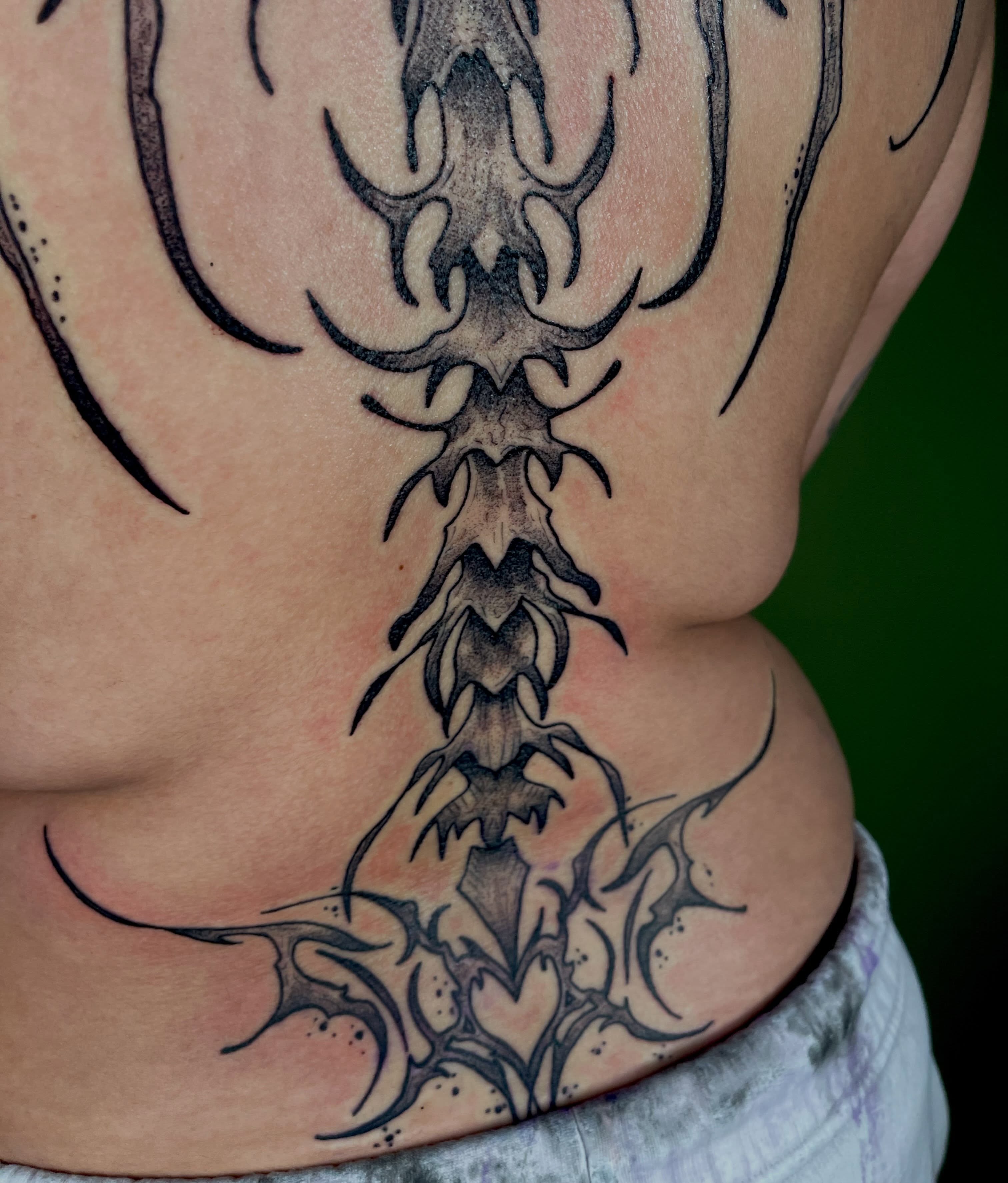 Tattoo by @bumbleknee_tattoos — tribal