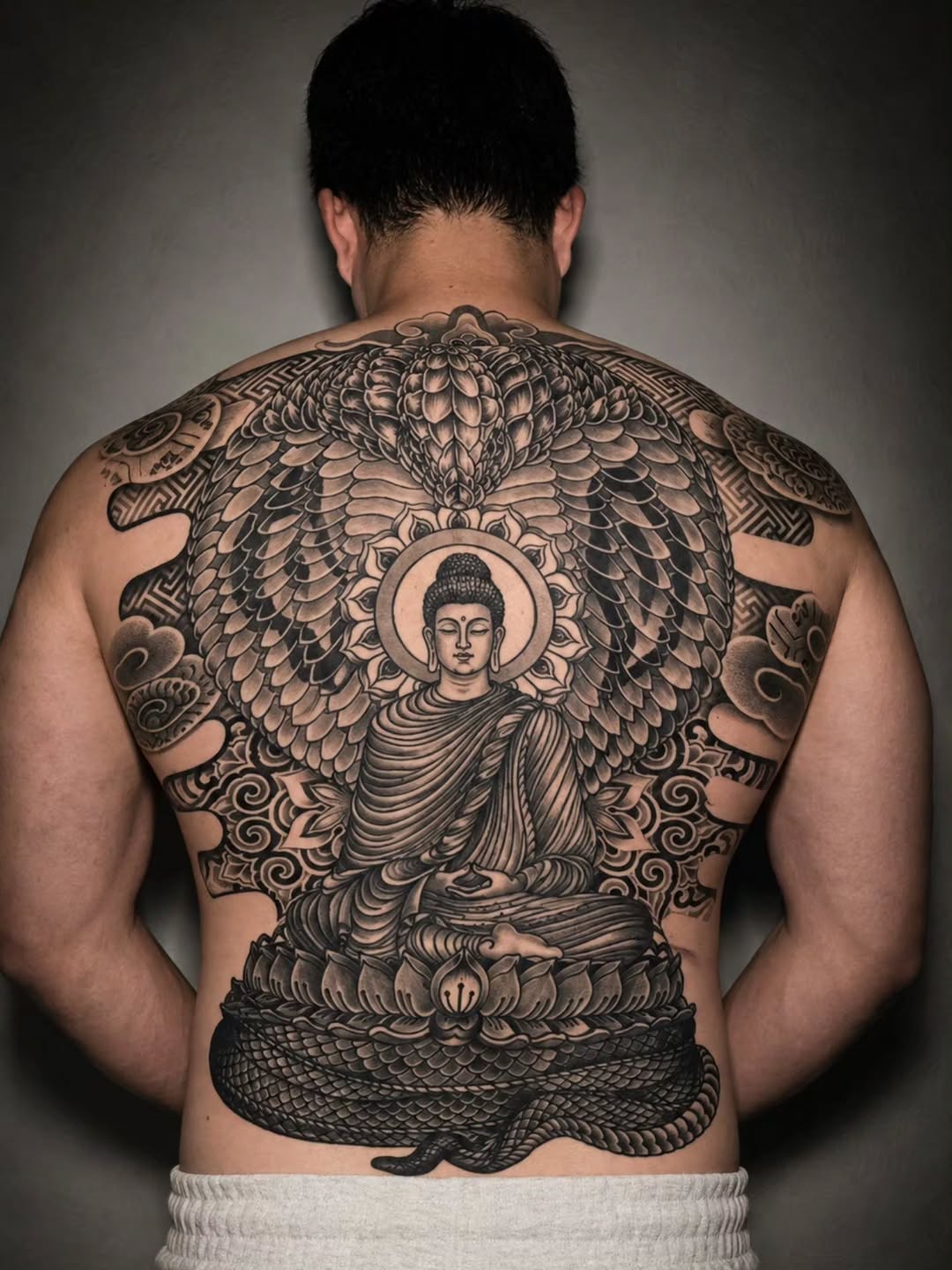 Tattoo by @toa_monti — japanese_irezumi, black_and_grey