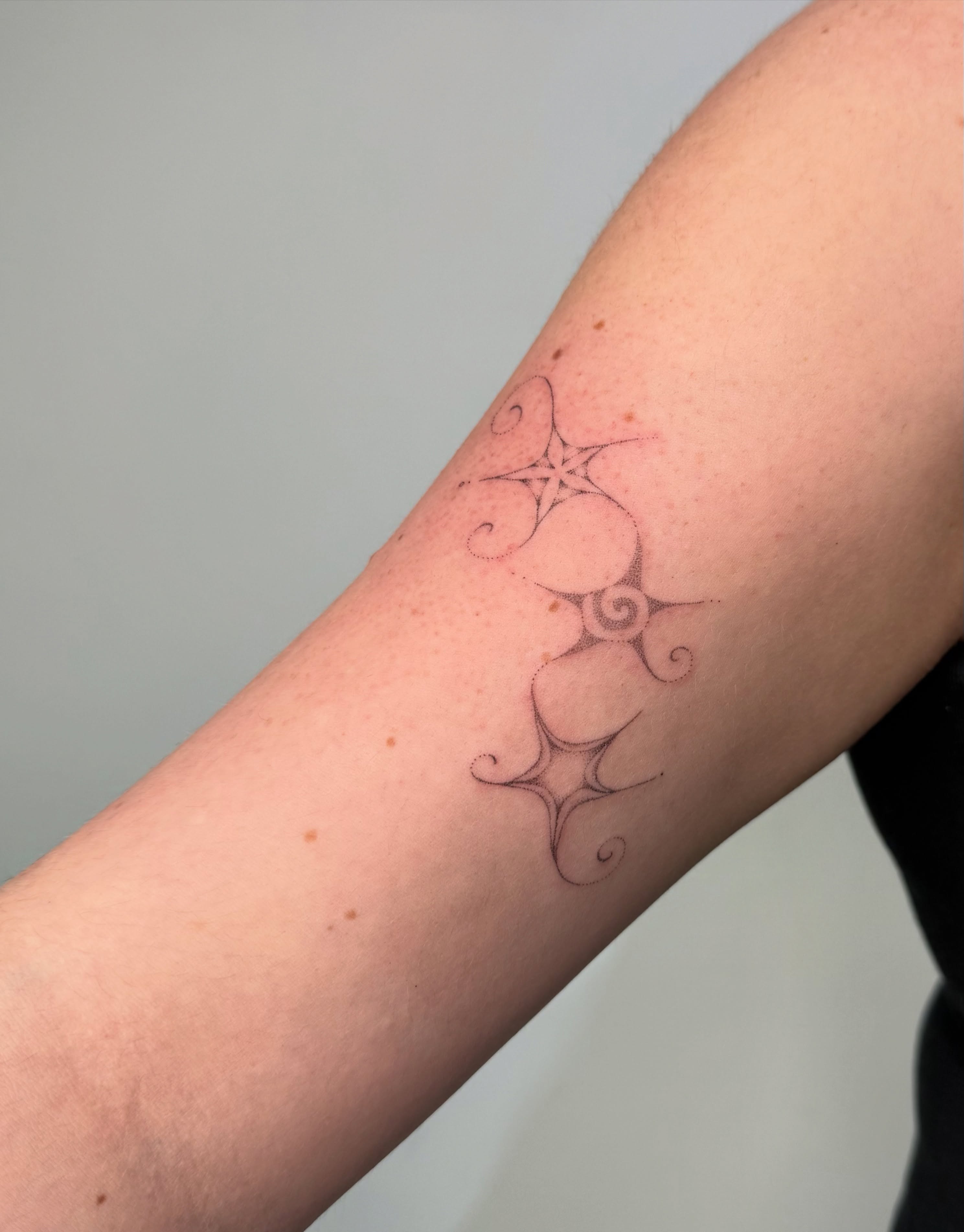 Tattoo by @so0mps — geometric