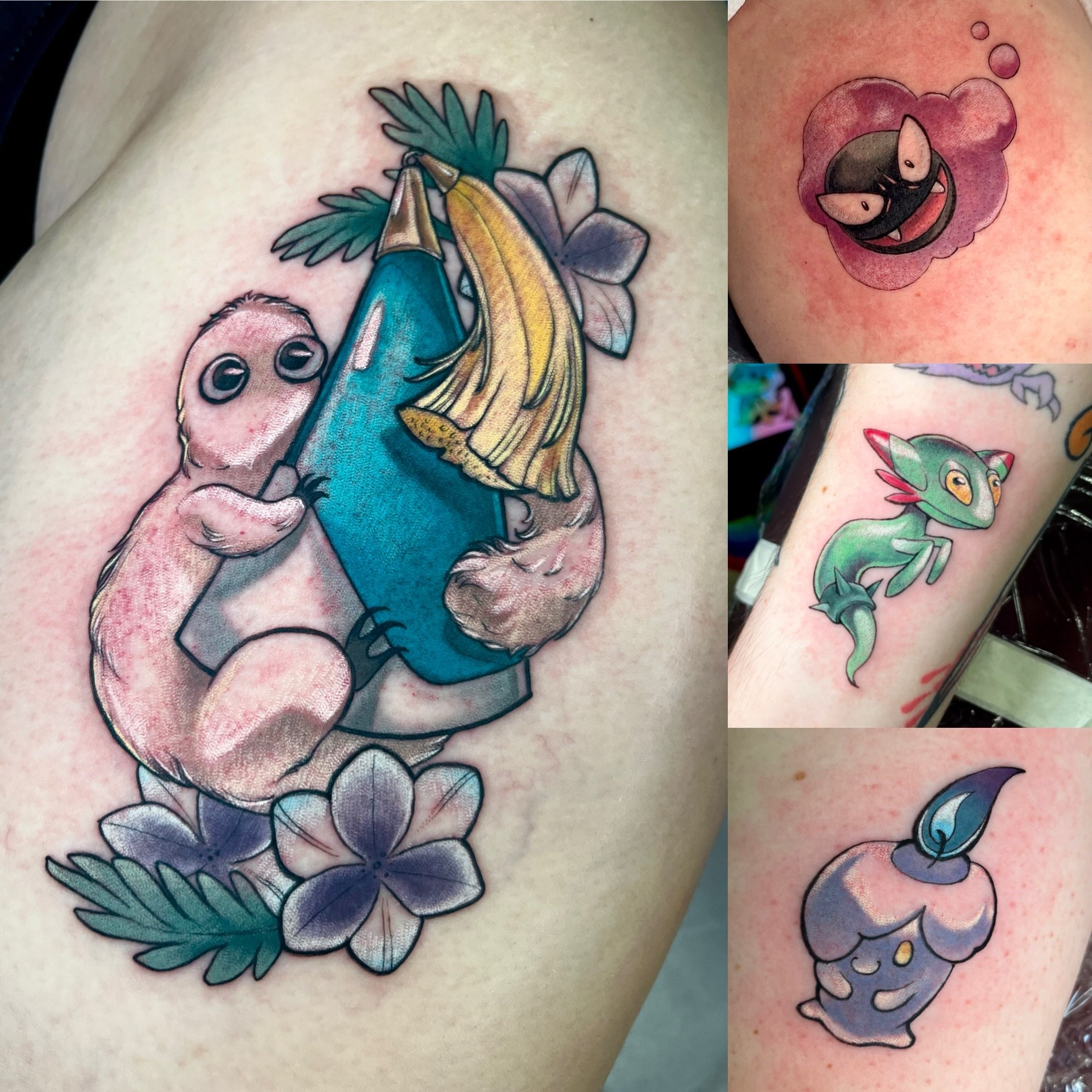Tattoo by @cashewwws — new_school, realism
