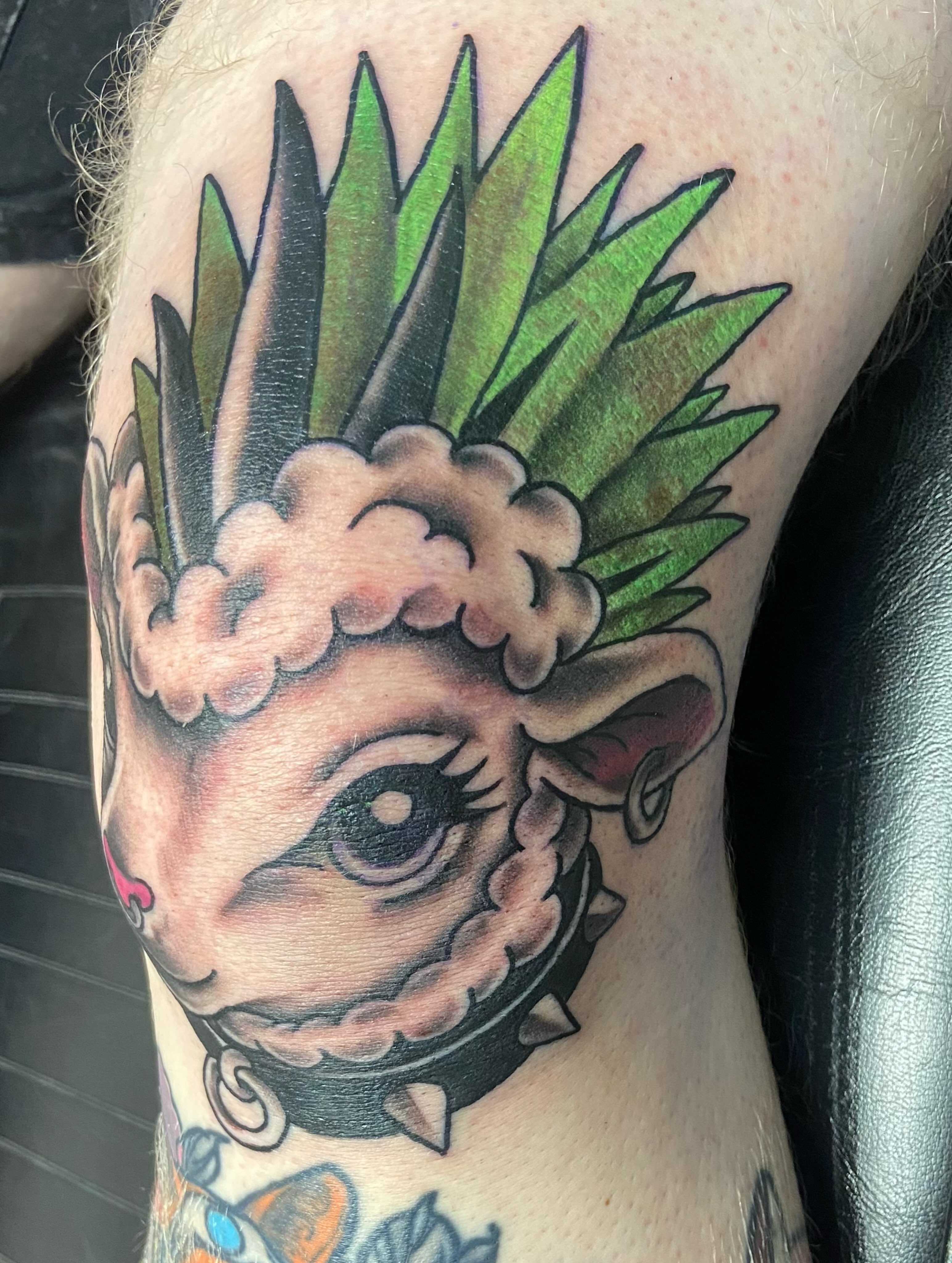 Tattoo by @tattooerin — american_traditional, realism