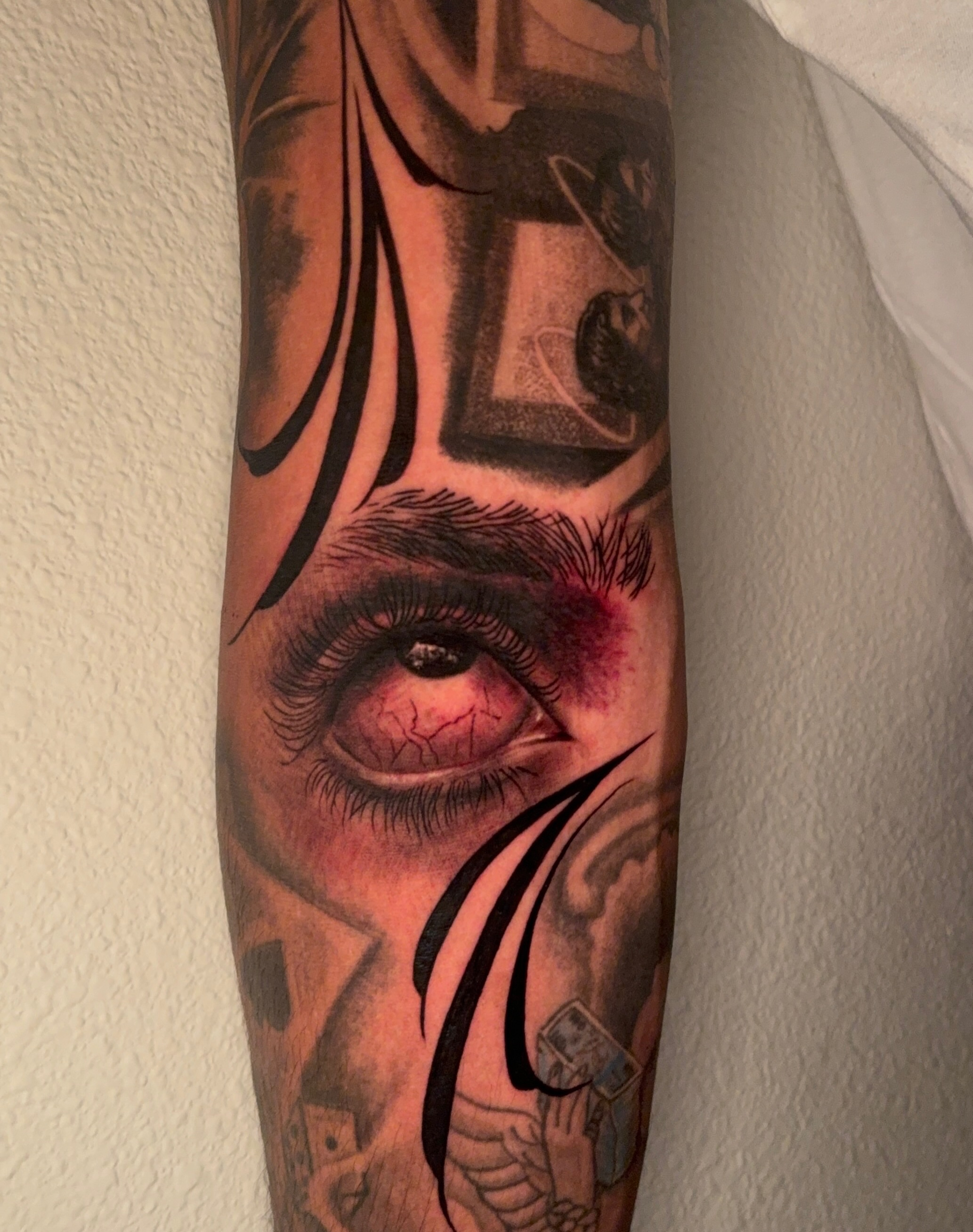 Tattoo by @svetlanatattoos — realism, dark_realism