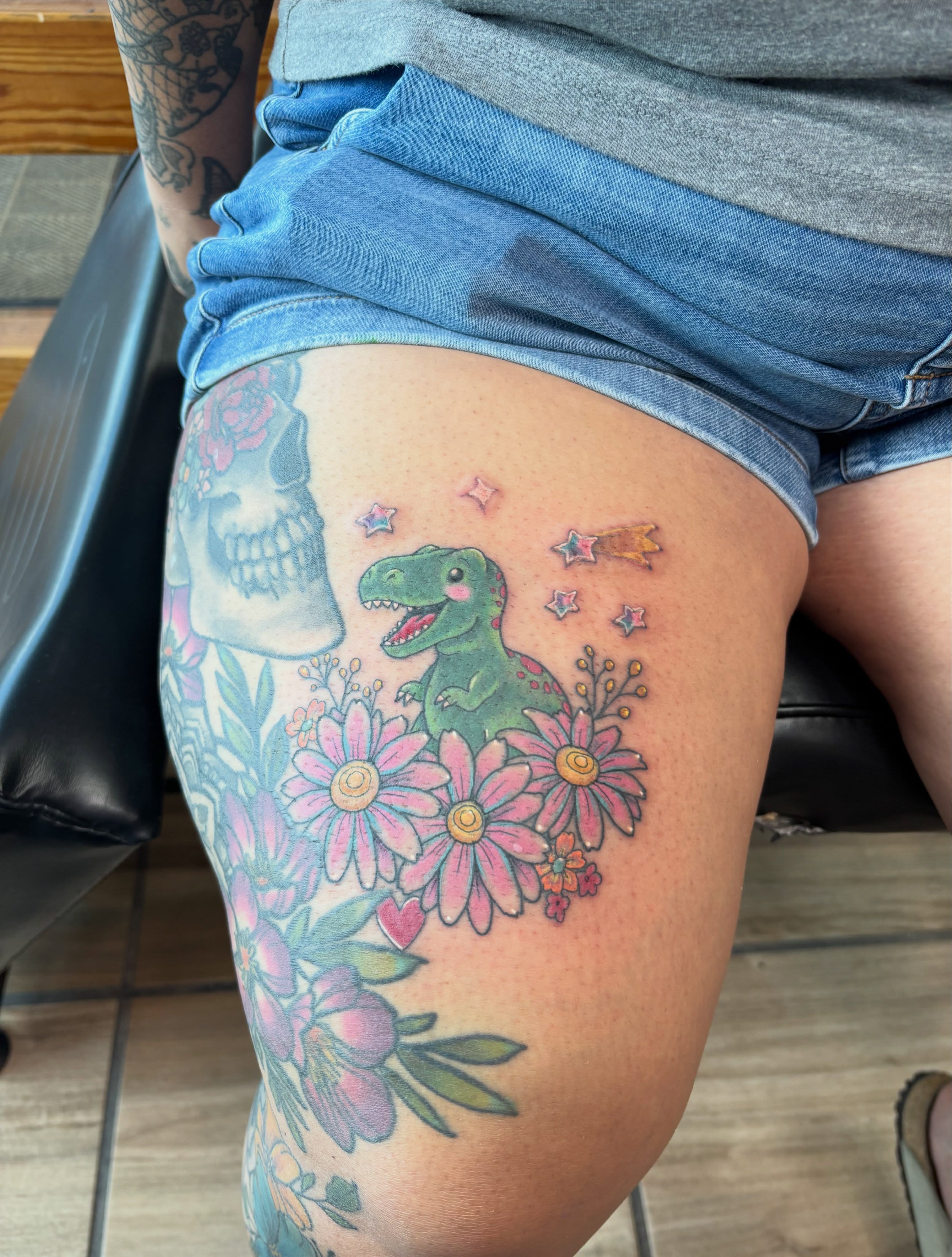 Tattoo by @blkndrose — new_school, illustrative