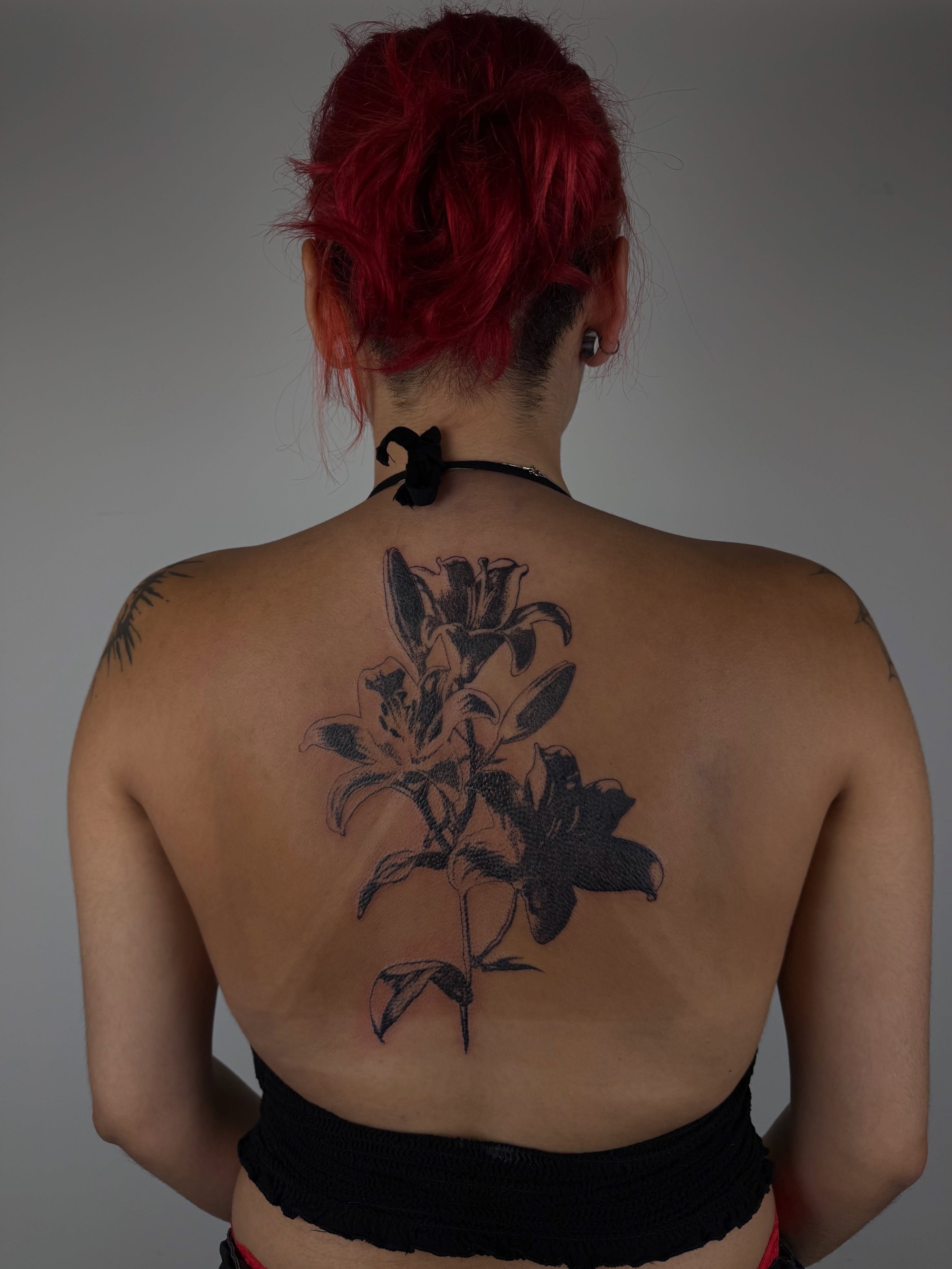 Tattoo by @greenwood.tattoo — black_and_grey