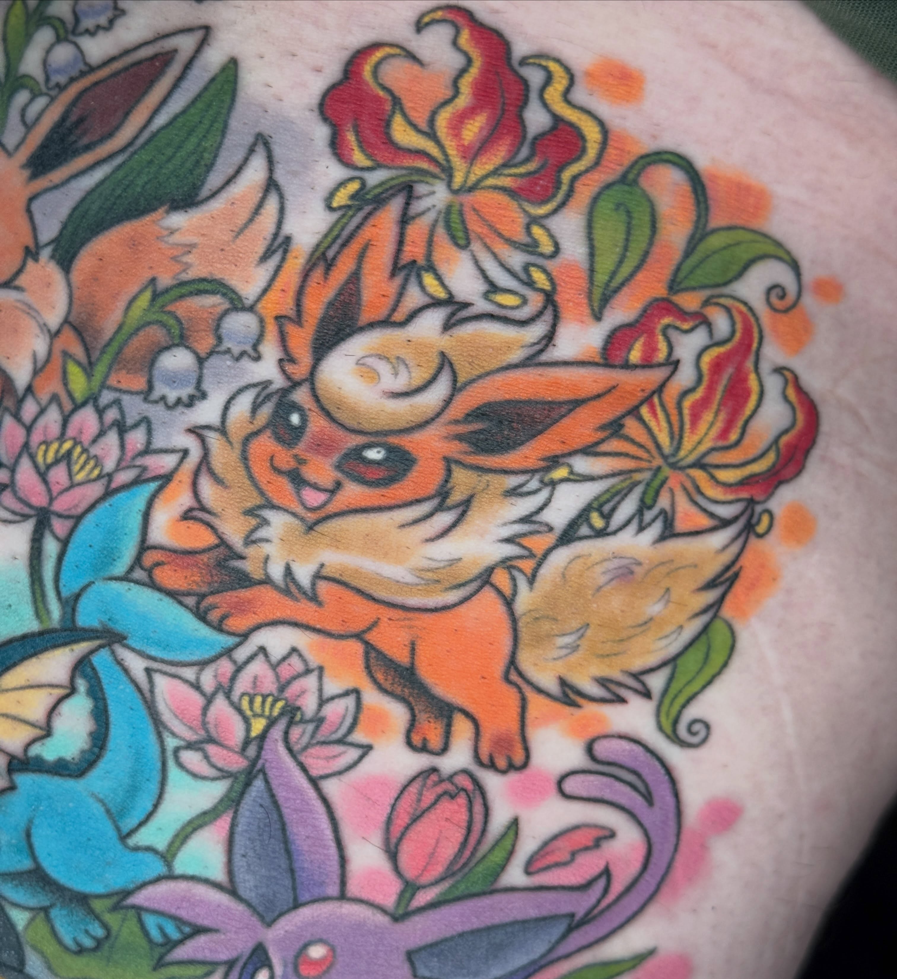 Tattoo by @beachw00f — new_school, illustrative