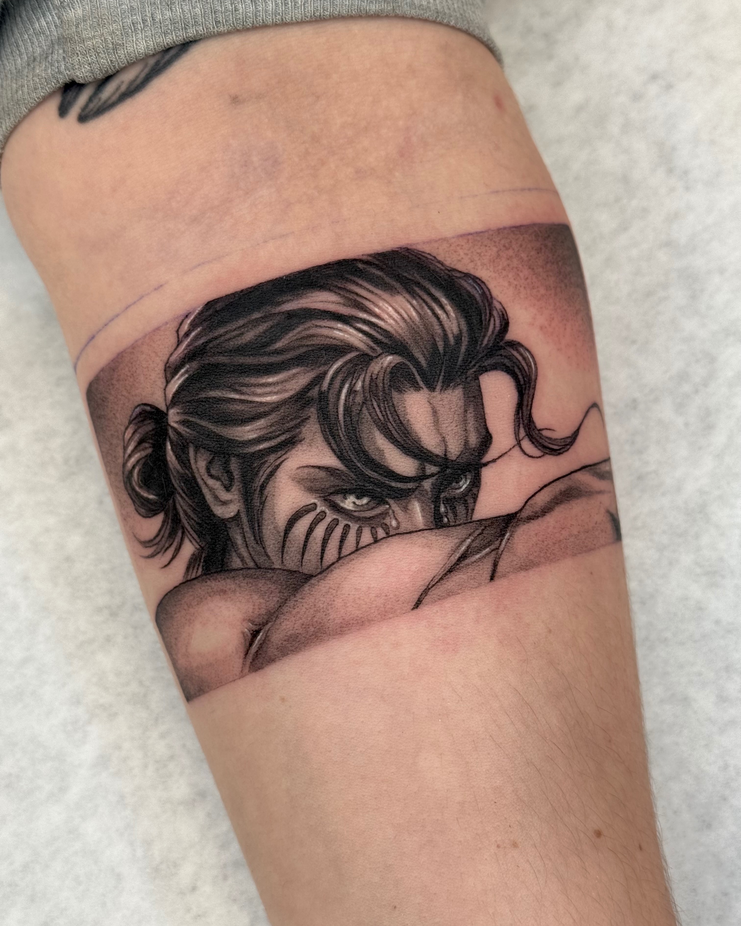 Tattoo by @emkriegart — realism, dark_realism