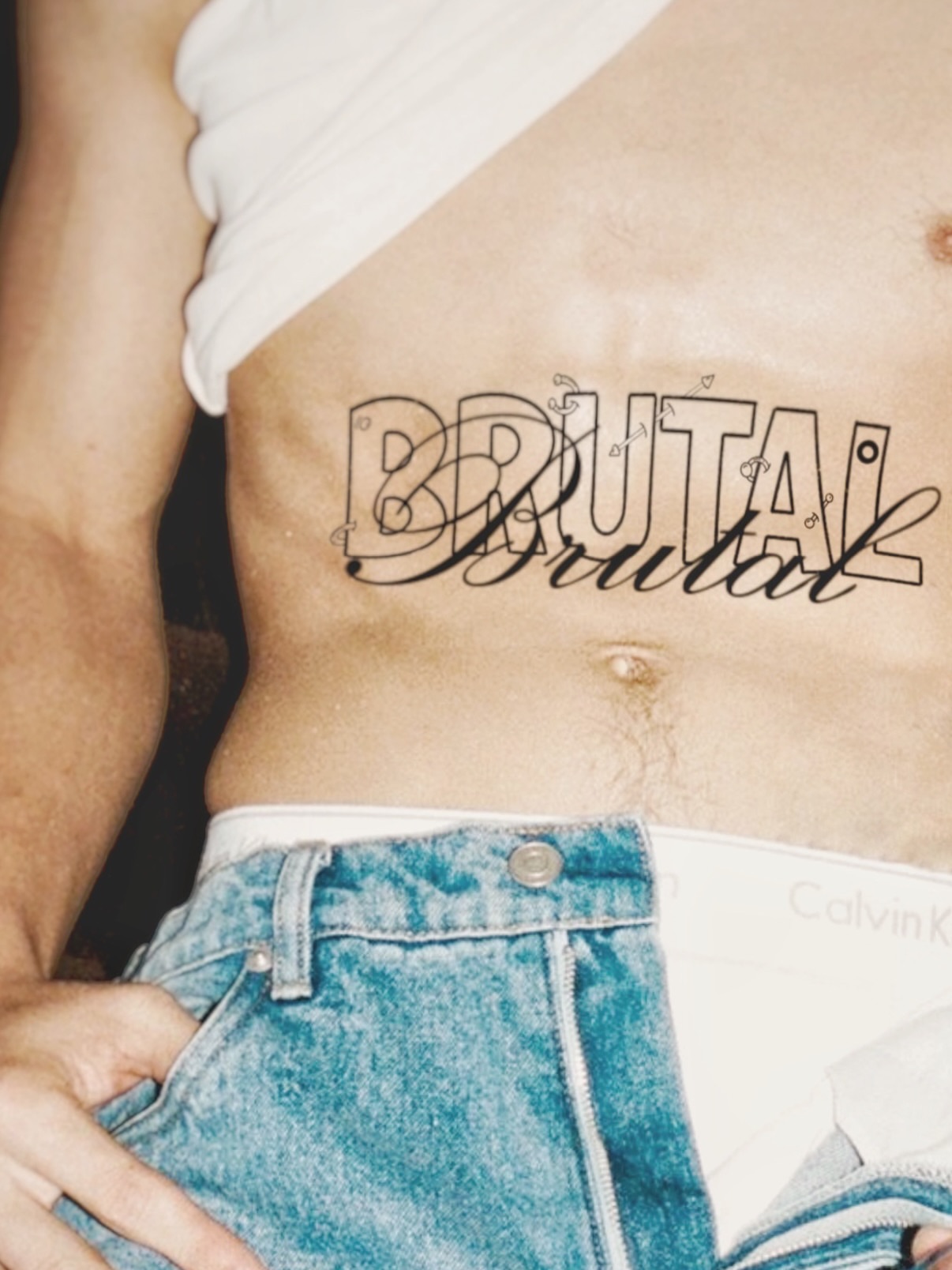 Tattoo by @alliecattatts — lettering_script