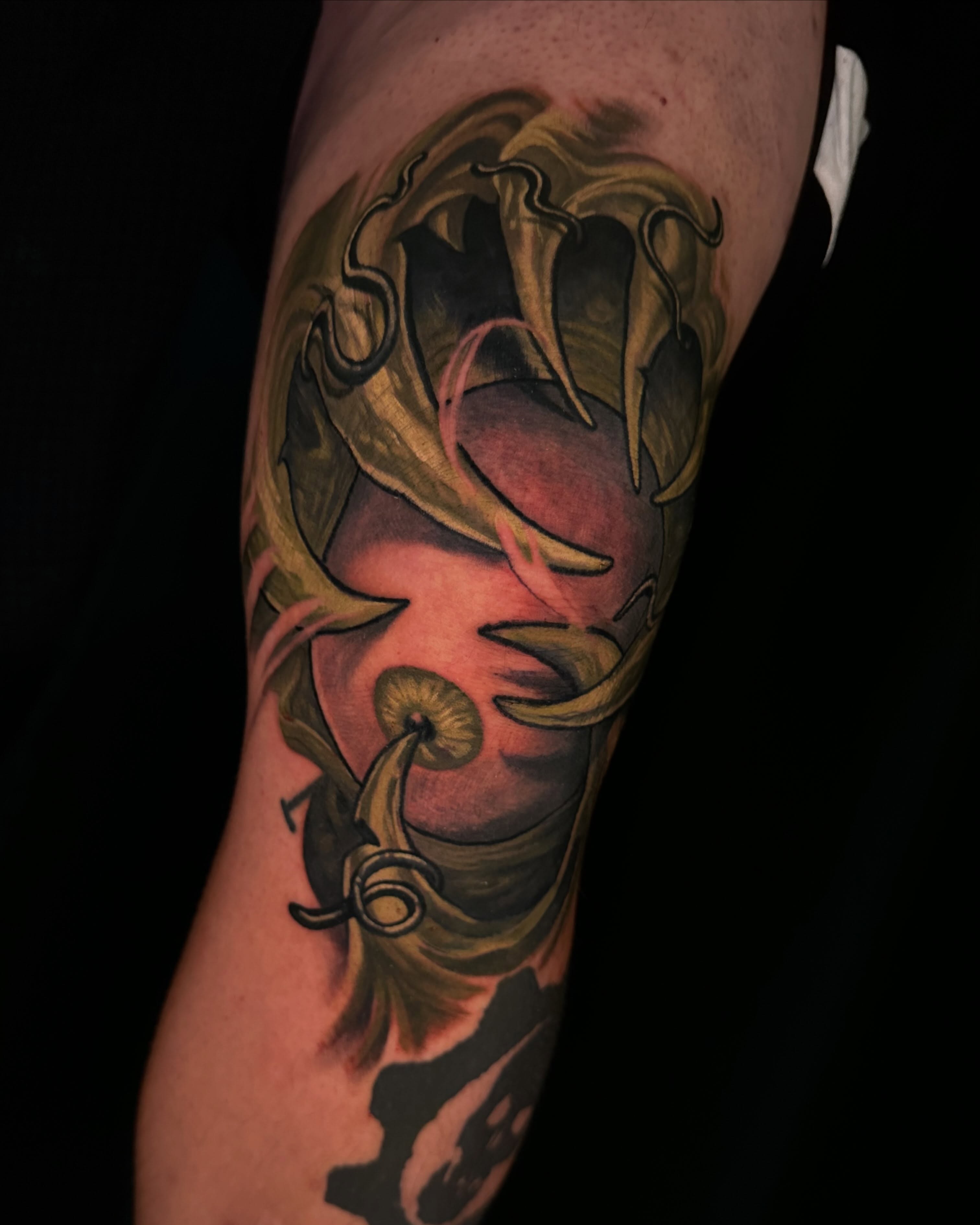 Tattoo by @markink__ β dark_realism
