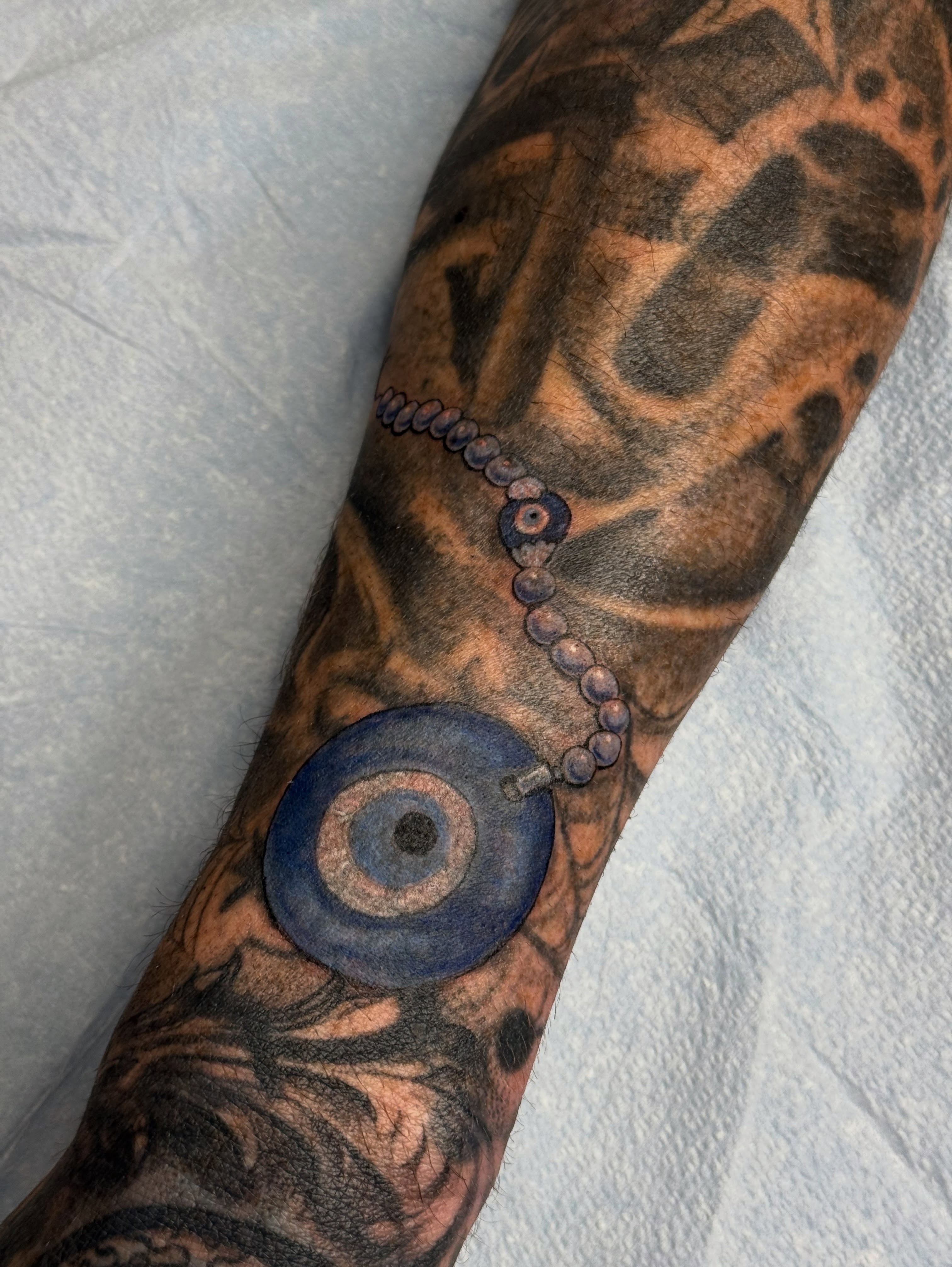 Tattoo by @mijita_tatz — dotwork
